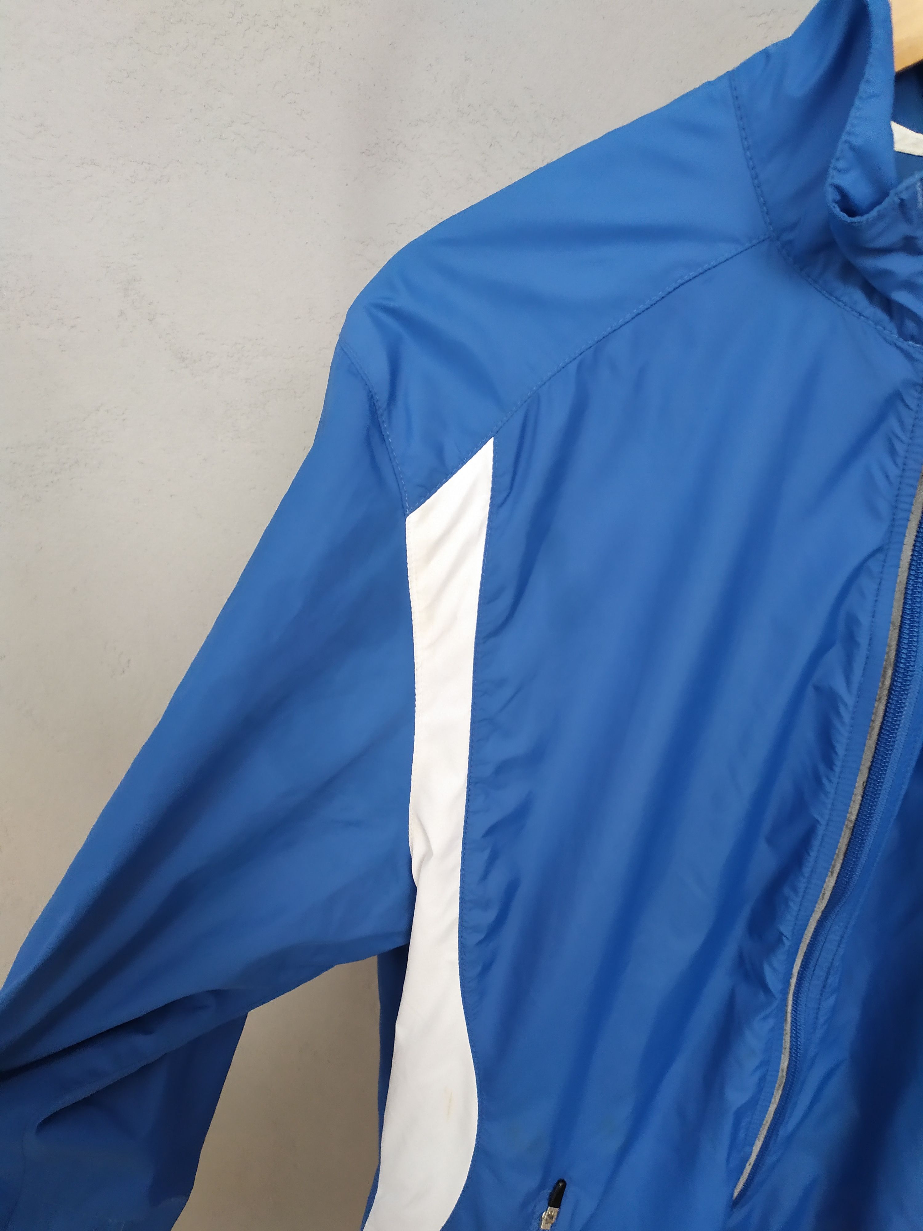 Nike Blue Vintage Nike M Windbreaker Jacket 2000s Y2K Size US M / EU 48-50 / 2 - 8 Thumbnail