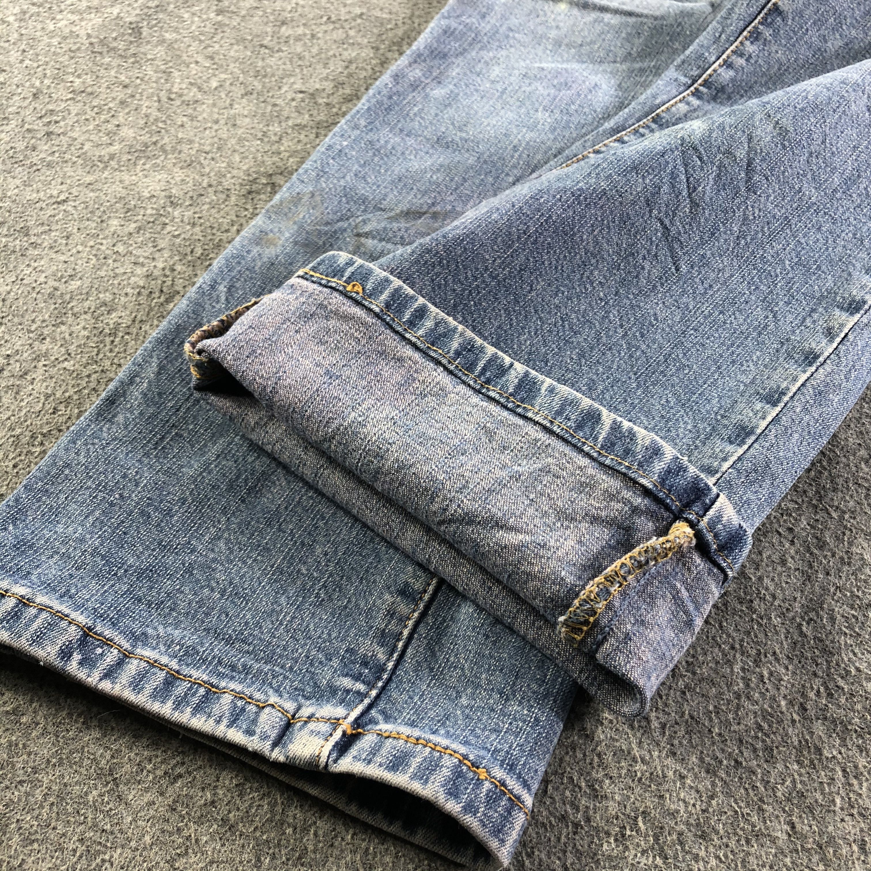 Levi's Vintage Blue Wash Levis 550 Jeans-J3417 Size 30" / US 8 / IT 44 - 6 Thumbnail