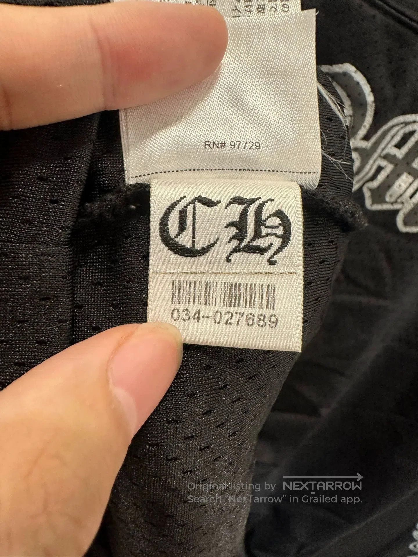 Chrome Hearts chrome hearts black long sleeve hockey jersey. Size US M / EU 48-50 / 2 - 6 Thumbnail
