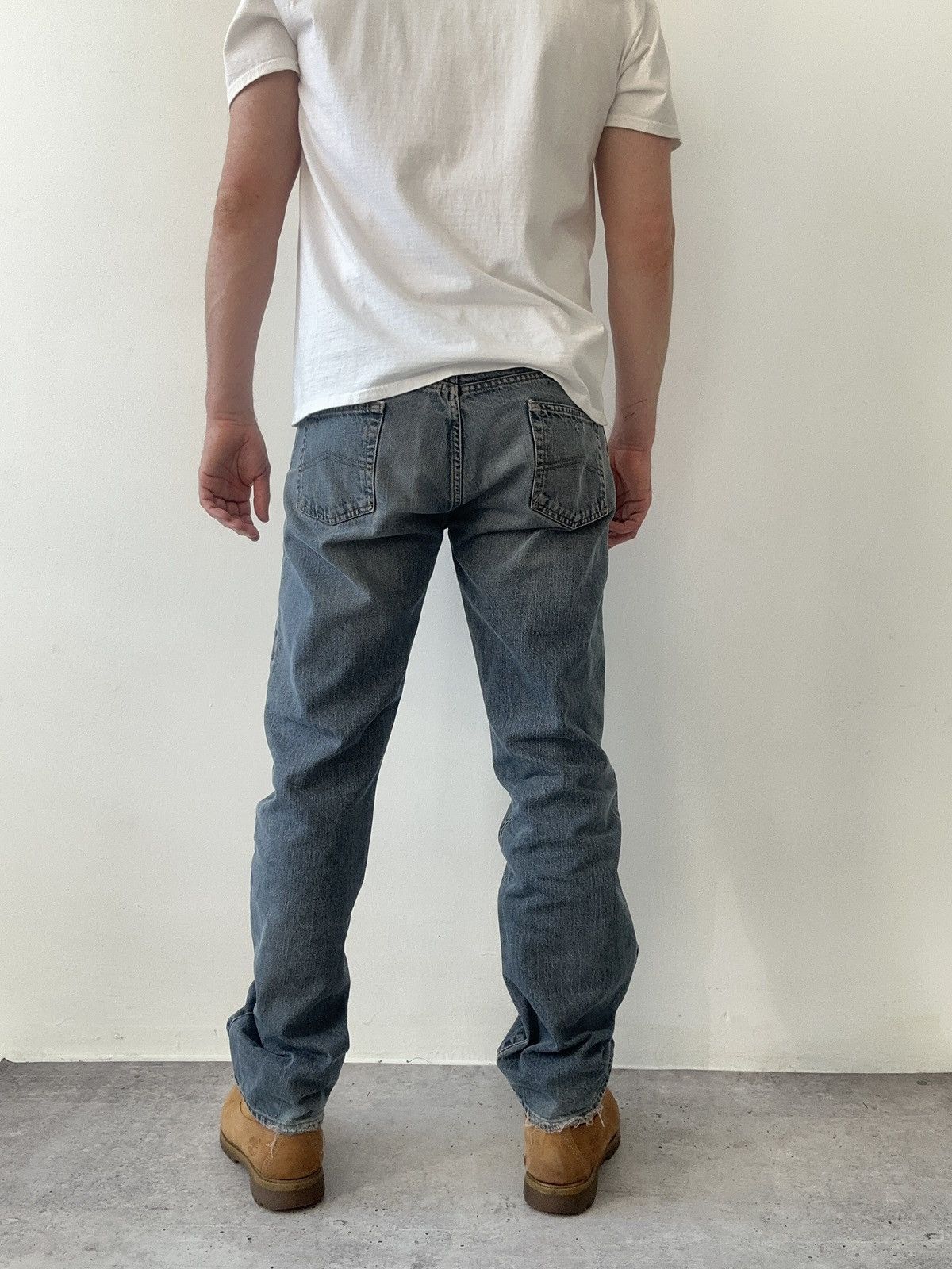 Emporio Armani Vintage Armani Jeans Indigo 002 Series Denim Size 38 Blue Size US 38 / EU 54 - 2 Thumbnail