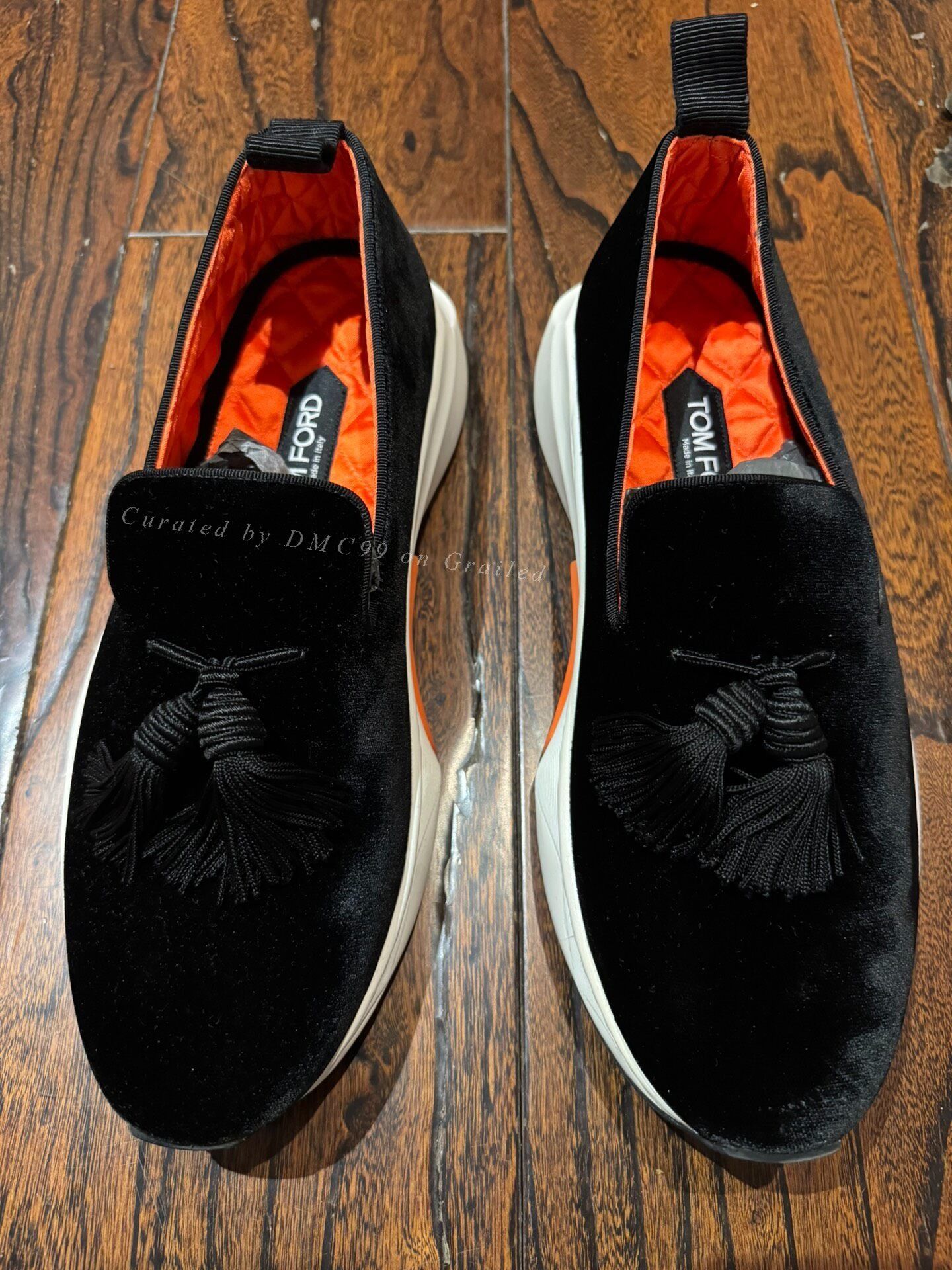 Tom Ford TOM FORD 18FW Runway Velvet Sneakers Size US 8 / EU 41 - 1 Thumbnail
