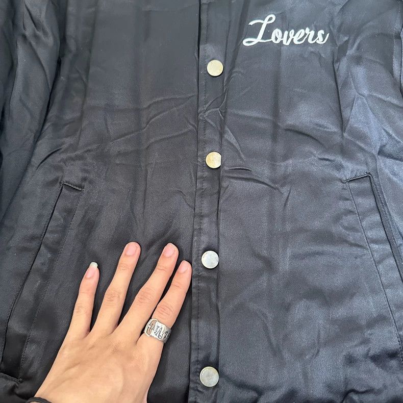 Amiri Amiri 17AW Silk lovers baseball jacket Size US L / EU 52-54 / 3 - 5 Thumbnail