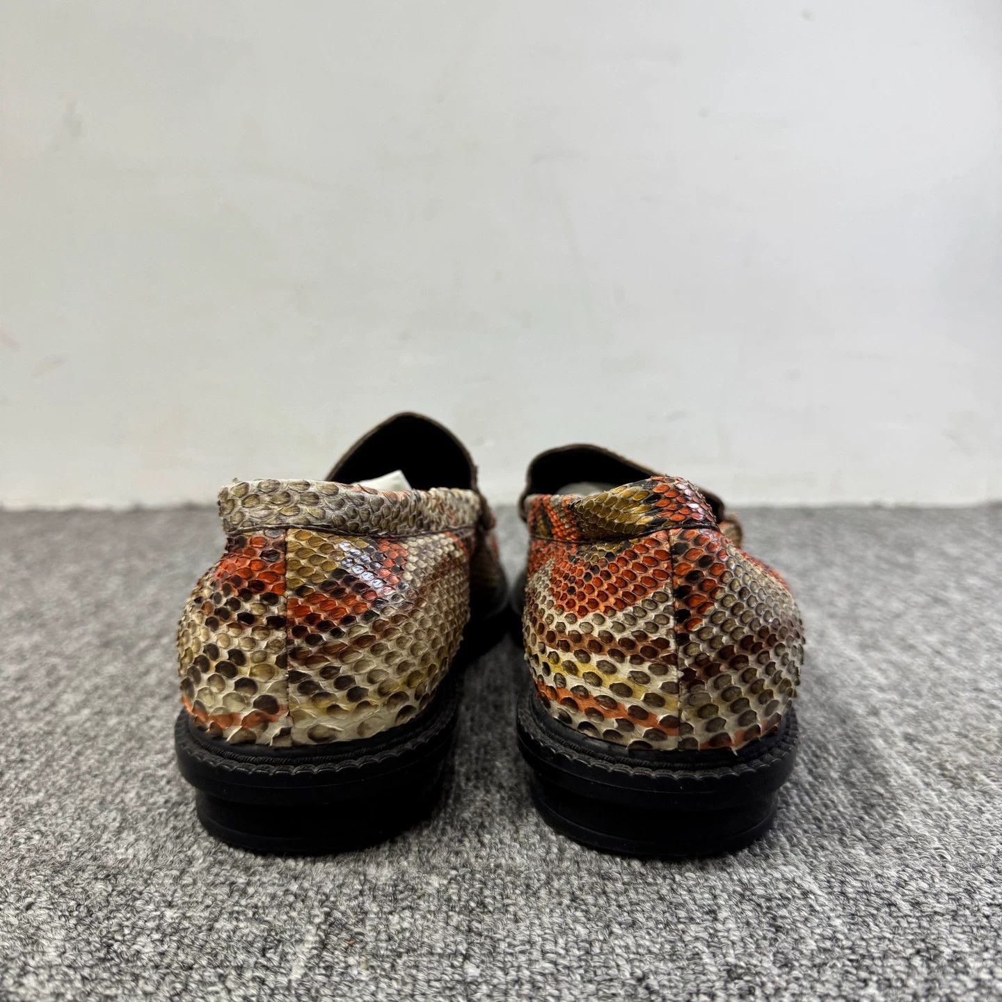 Saint Laurent Paris SLP Snakeskin Loafer 40 Size US 7 / EU 40 - 3 Thumbnail