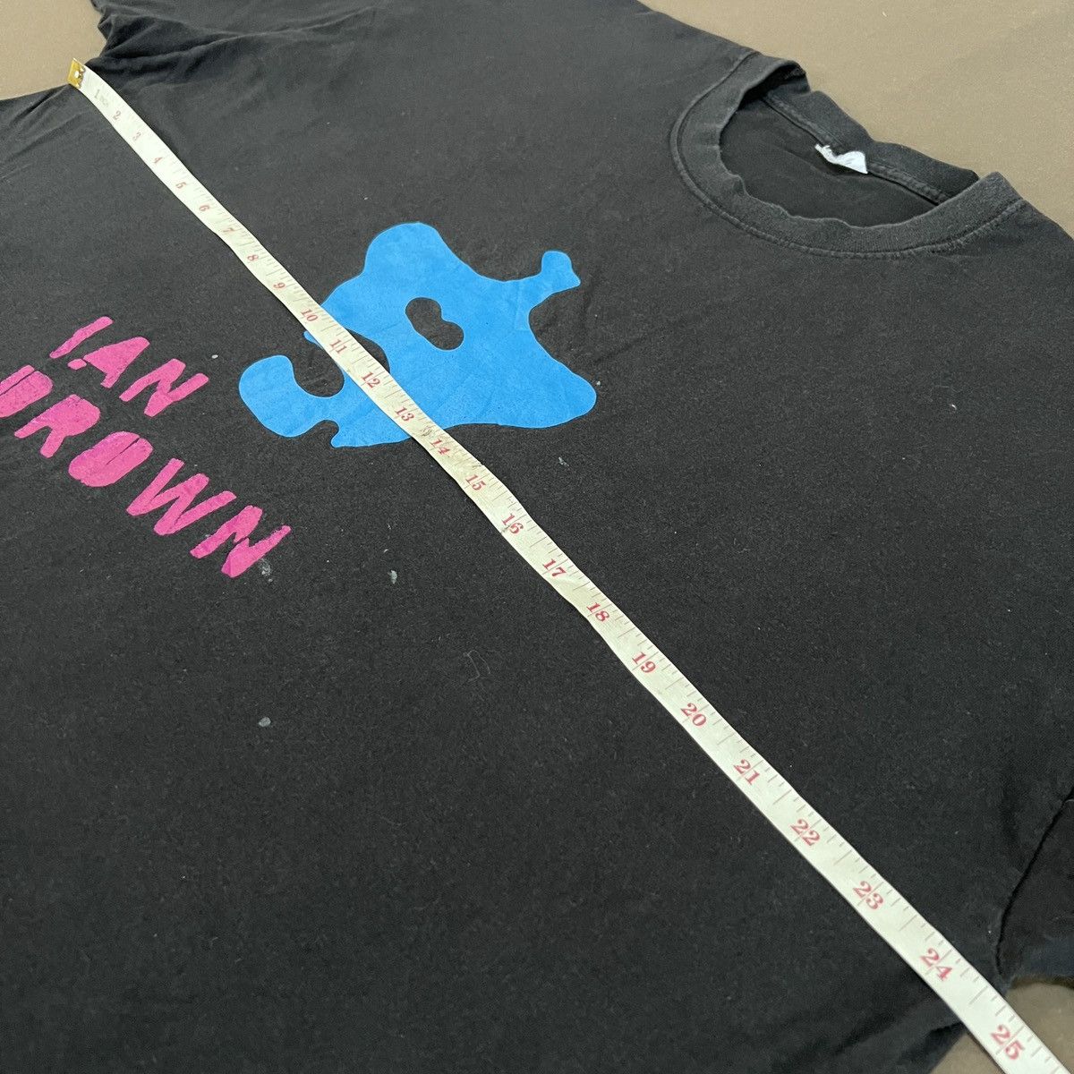 Band Tees × Vintage Vintage Y2K Ian Brown Tour Promo Tee XL Faded Alternative Size US XL / EU 56 / 4 - 11 Thumbnail