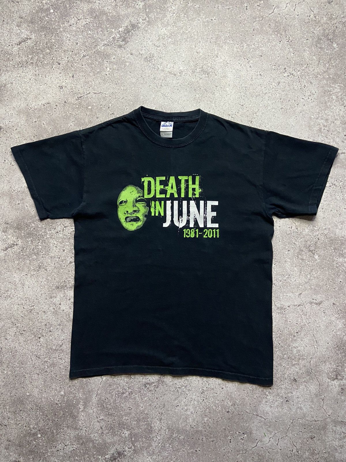 Band Tees × Vintage Vintage Death In June 666 Uk Post Punk Band Tees Size US M / EU 48-50 / 2 - 1 Thumbnail