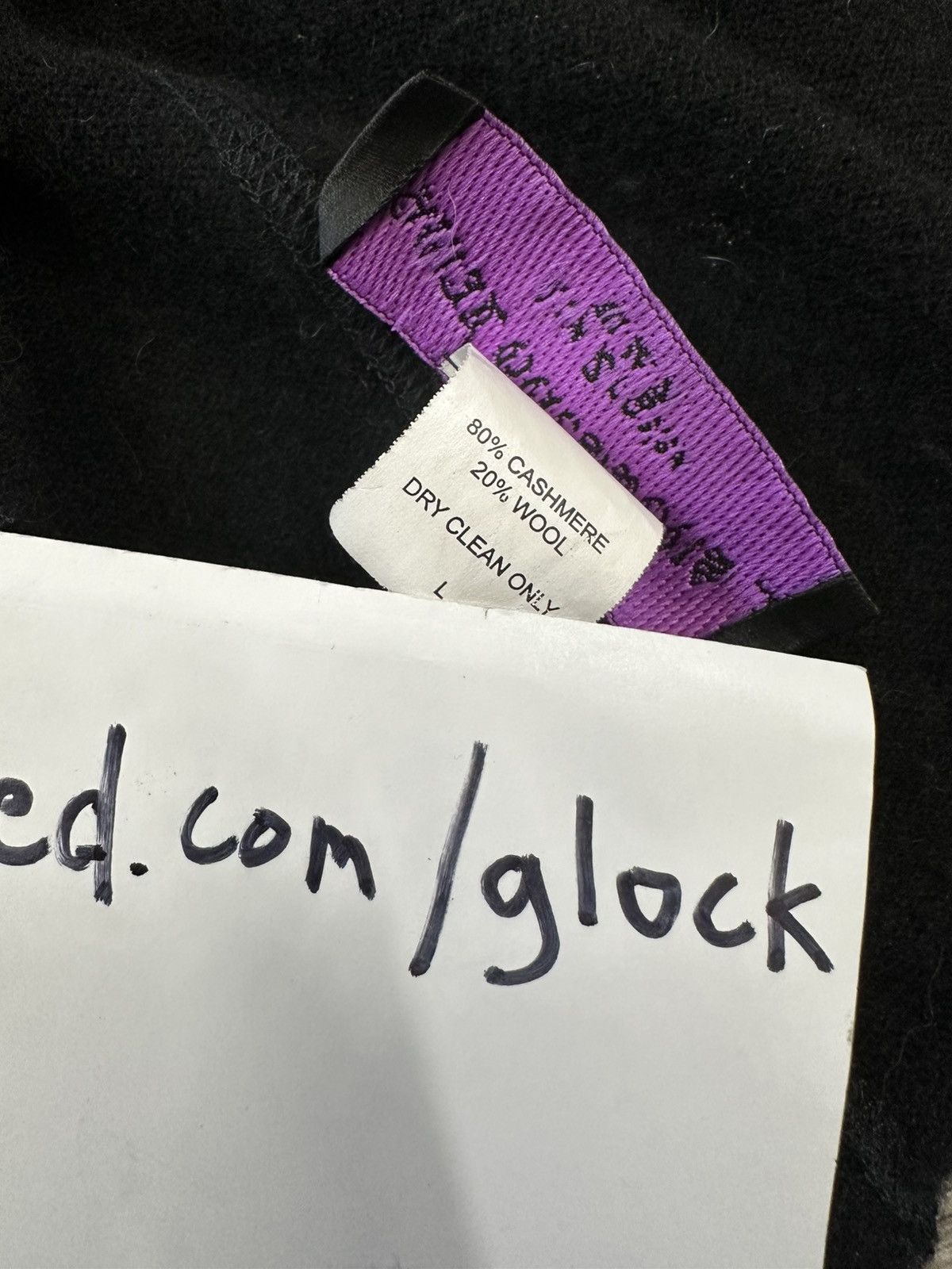 A&G Rock A&G Rock Triple Cross Black Cashmere Alligator Leather Size US L / EU 52-54 / 3 - 13 Thumbnail