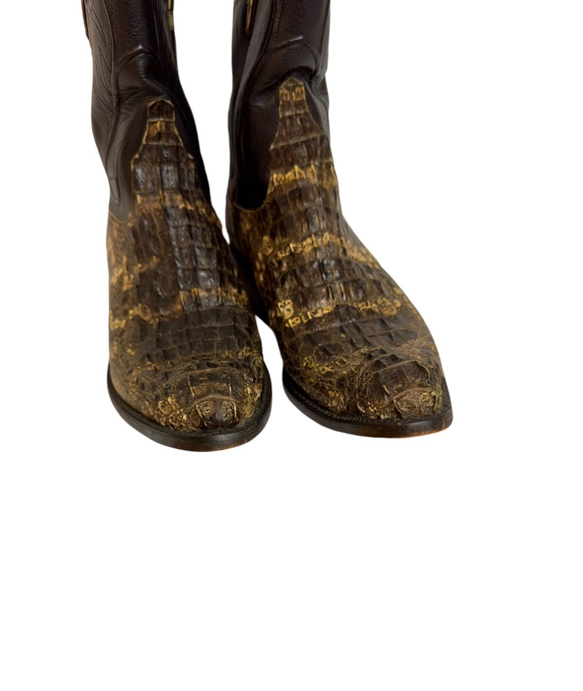 Lucchese RARE Lucchese American Alligator Boots Size US 10.5 / EU 43-44 - 11 Thumbnail