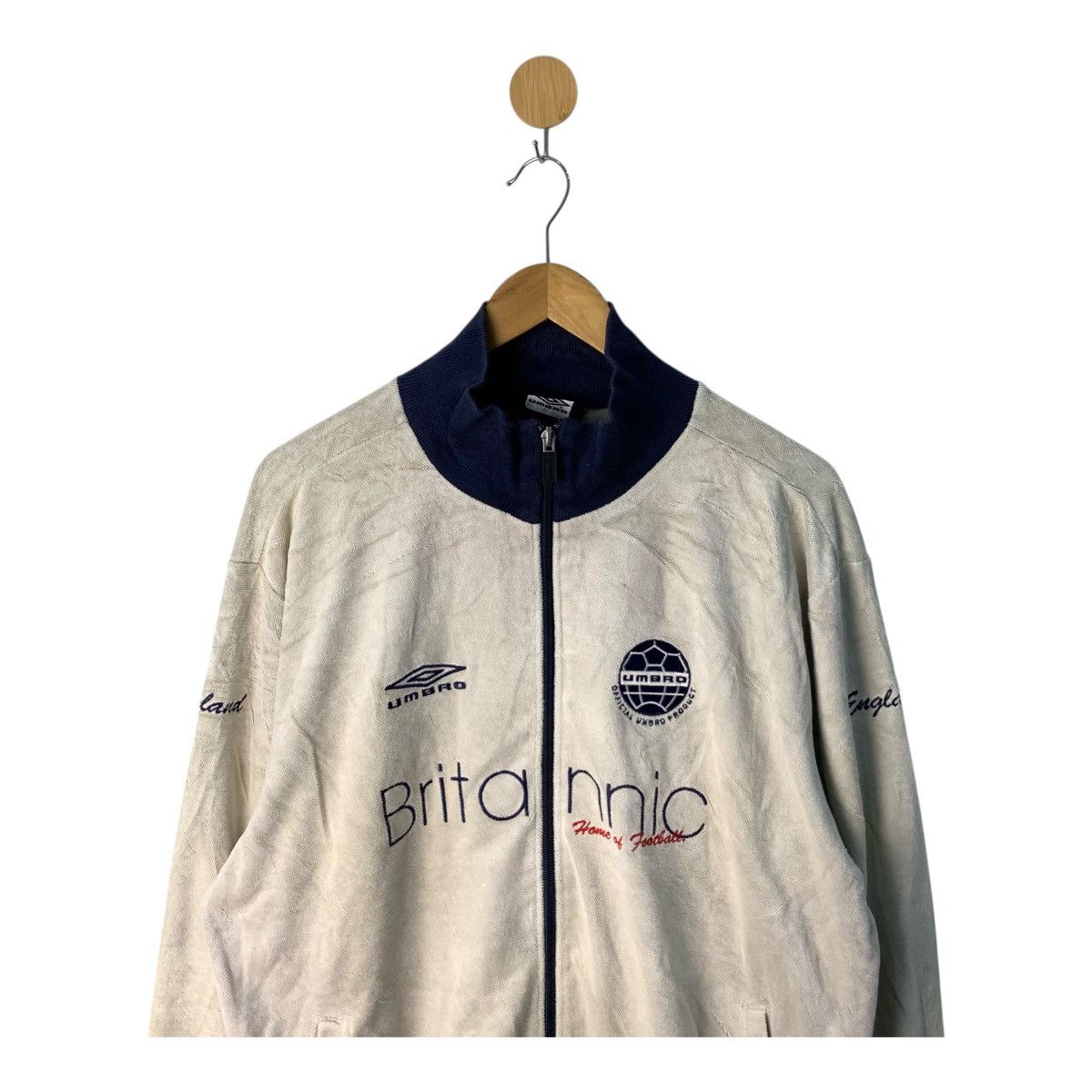 Umbro Vintage Umbro Jacket / Umbro 90s Sweater/ Britannic England Size US L / EU 52-54 / 3 - 2 Thumbnail
