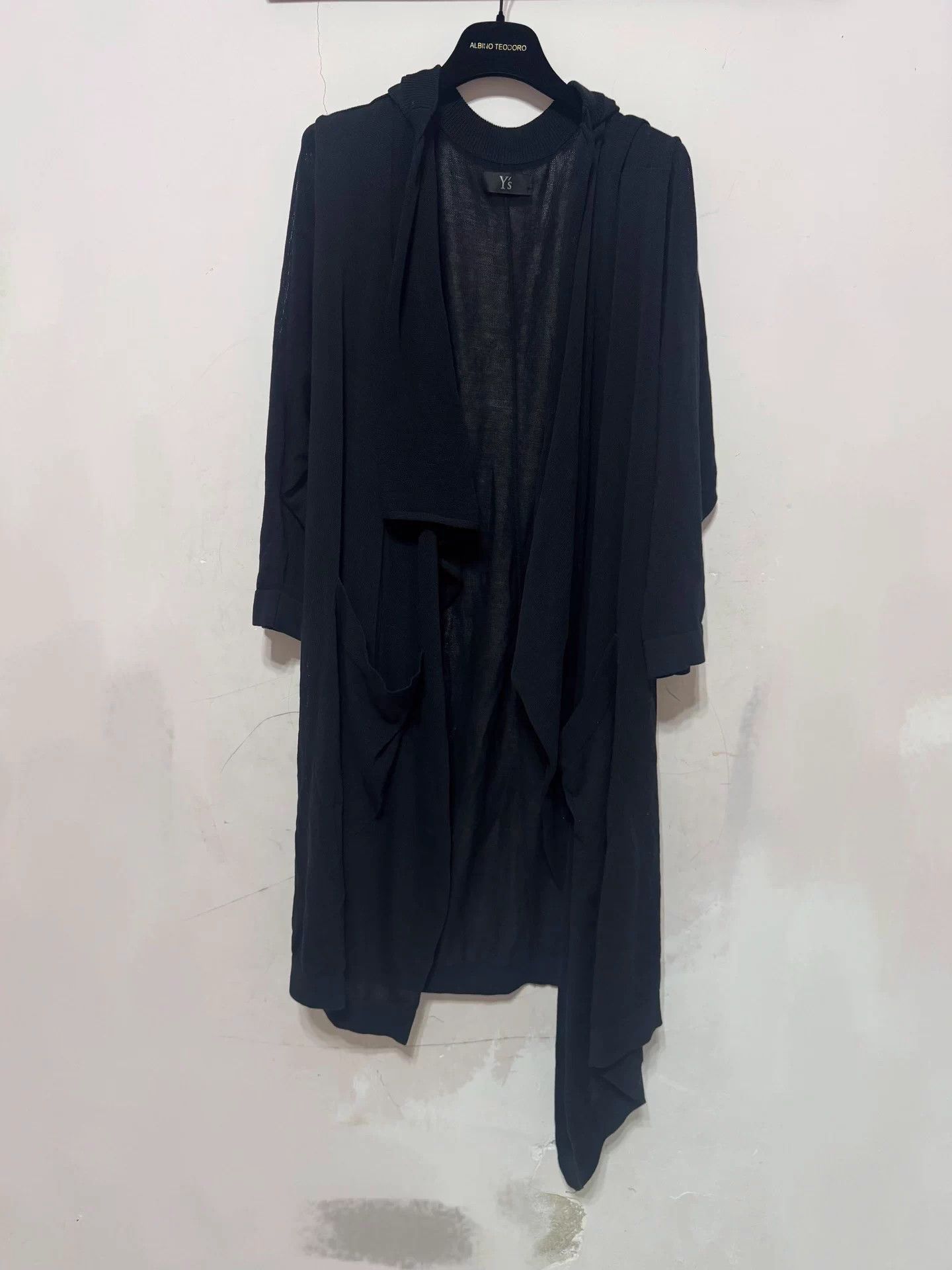 Yohji Yamamoto Y's by Yohji Yamamoto knit robe coat size 2 with pin unrestricted Size M / US 6-8 / IT 42-44 - 1 Thumbnail