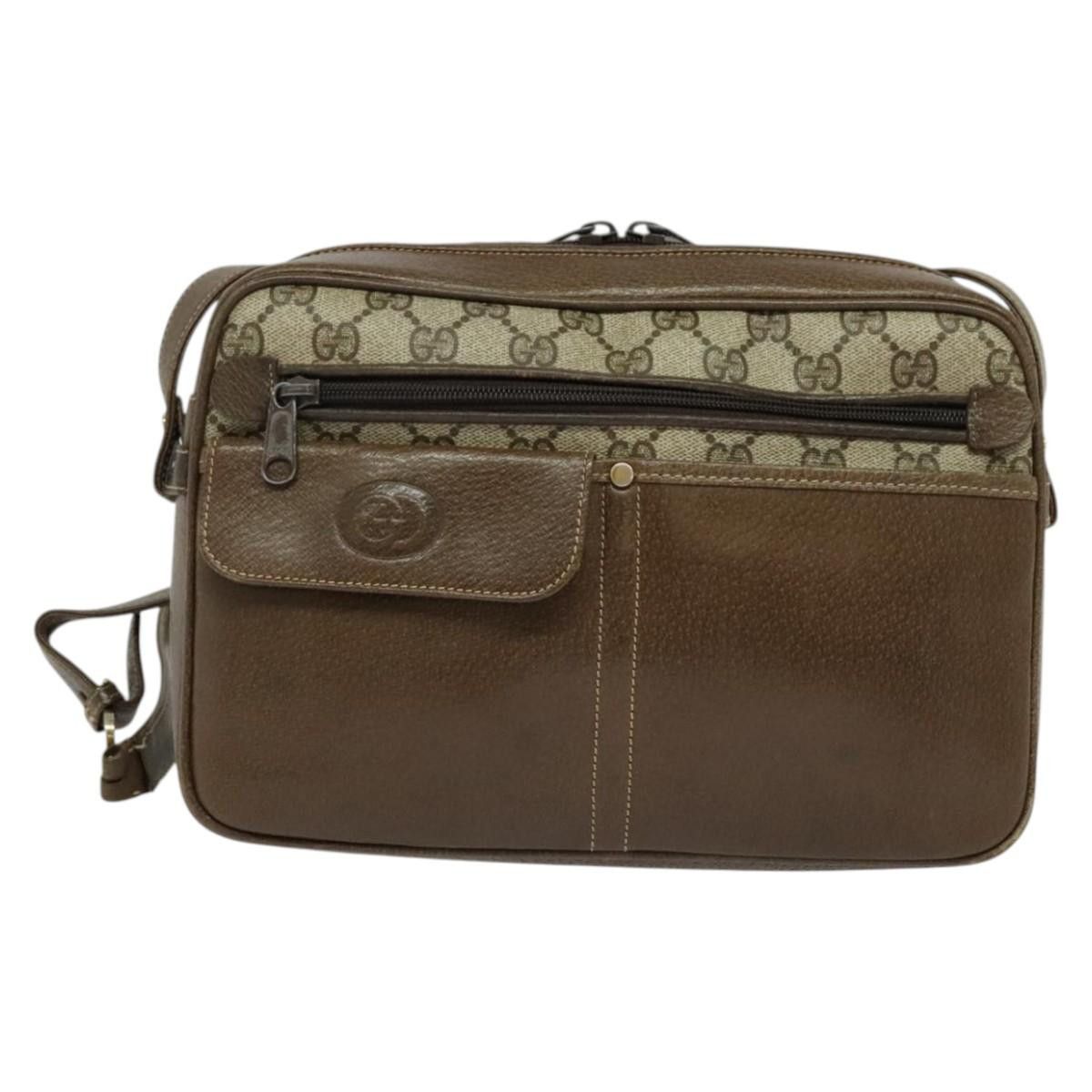 Gucci GUCCI GG Supreme Shoulder Bag Pvc Beige Gold Size ONE SIZE - 2 Thumbnail