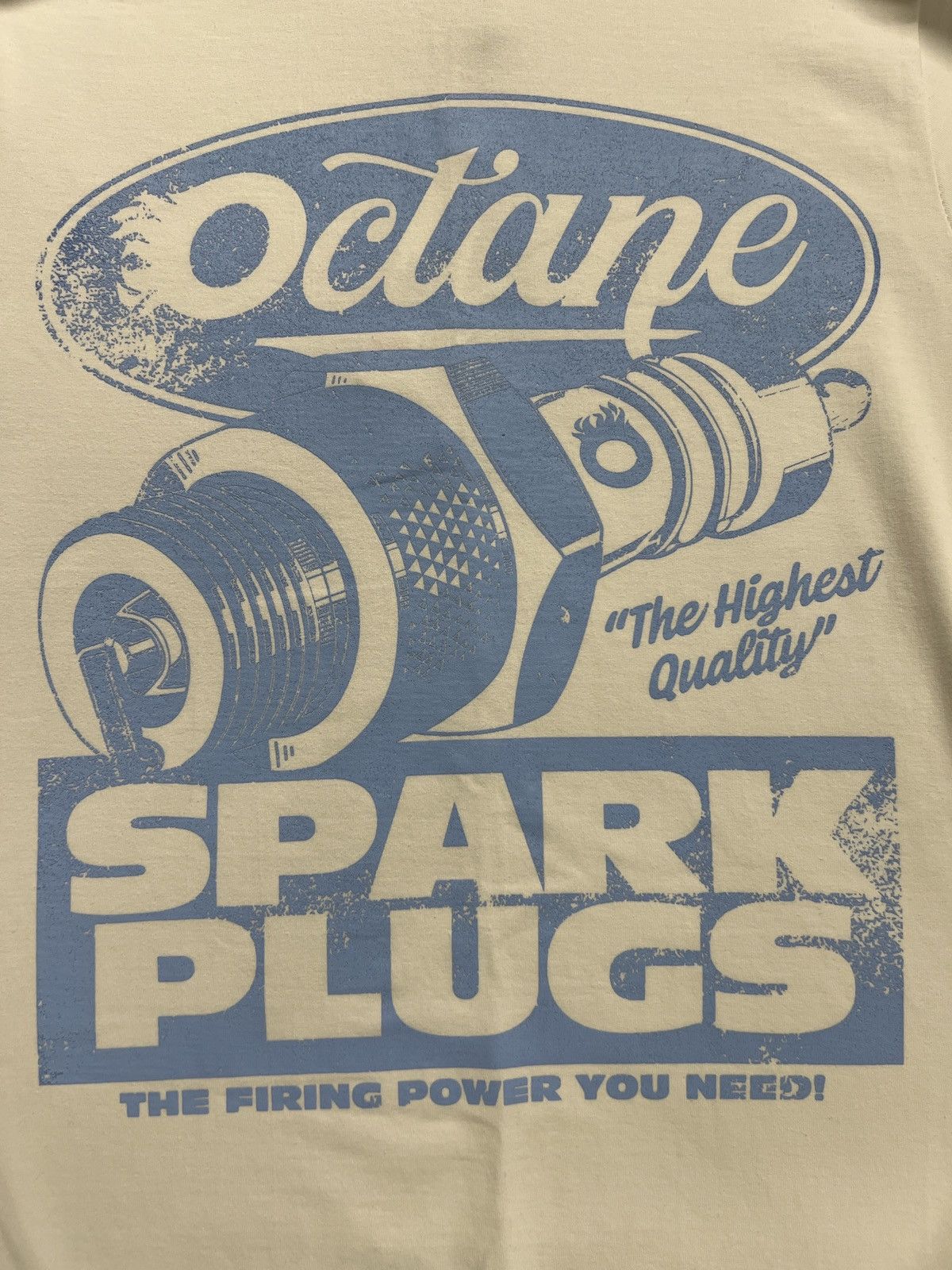 Other Spark Plug White/Carolina Blue Tee Size US S / EU 44-46 / 1 - 2 Thumbnail