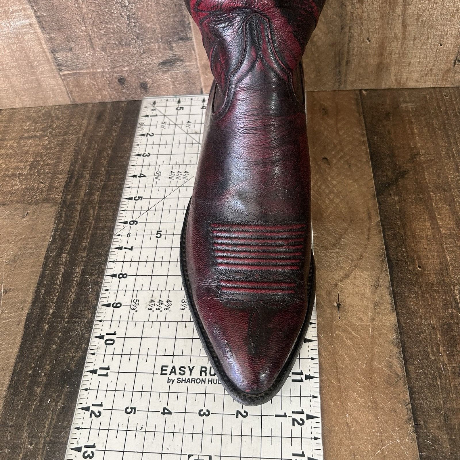 Lucchese Lucchese Classics Black Cherry Cowboy Boots Mens 10 D Size US 10 / EU 43 - 6 Thumbnail