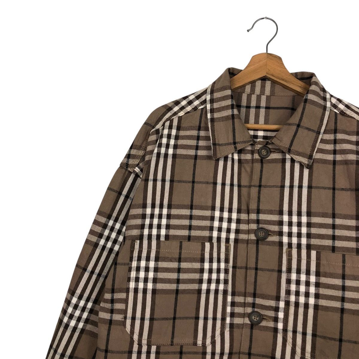 Japanese Brand 🔥VINTAGE CHORE WORK JACKET TARTAN DESIGN GU ISSEY MIYAKE Size US L / EU 52-54 / 3 - 9 Thumbnail