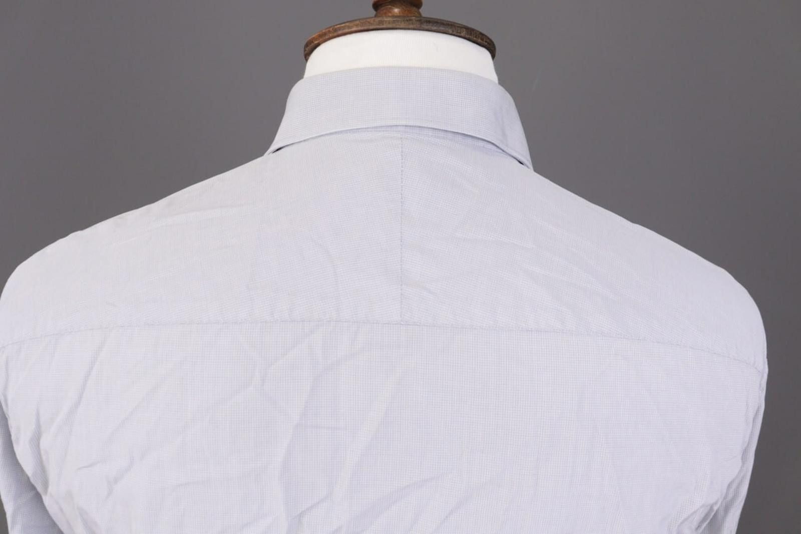 Gieves & Hawkes Gieves & Hawkes Gray Button Down Dress Shirt Size 41 / 16 Size US M / EU 48-50 / 2 - 11 Thumbnail