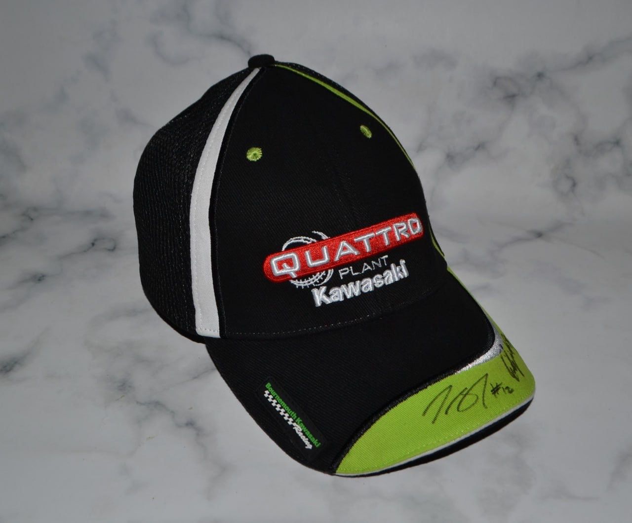 Formula 1 Quattro Plant Kawasaki Team Baseball Cap Hat RACING Kawasaki Size ONE SIZE - 3 Thumbnail