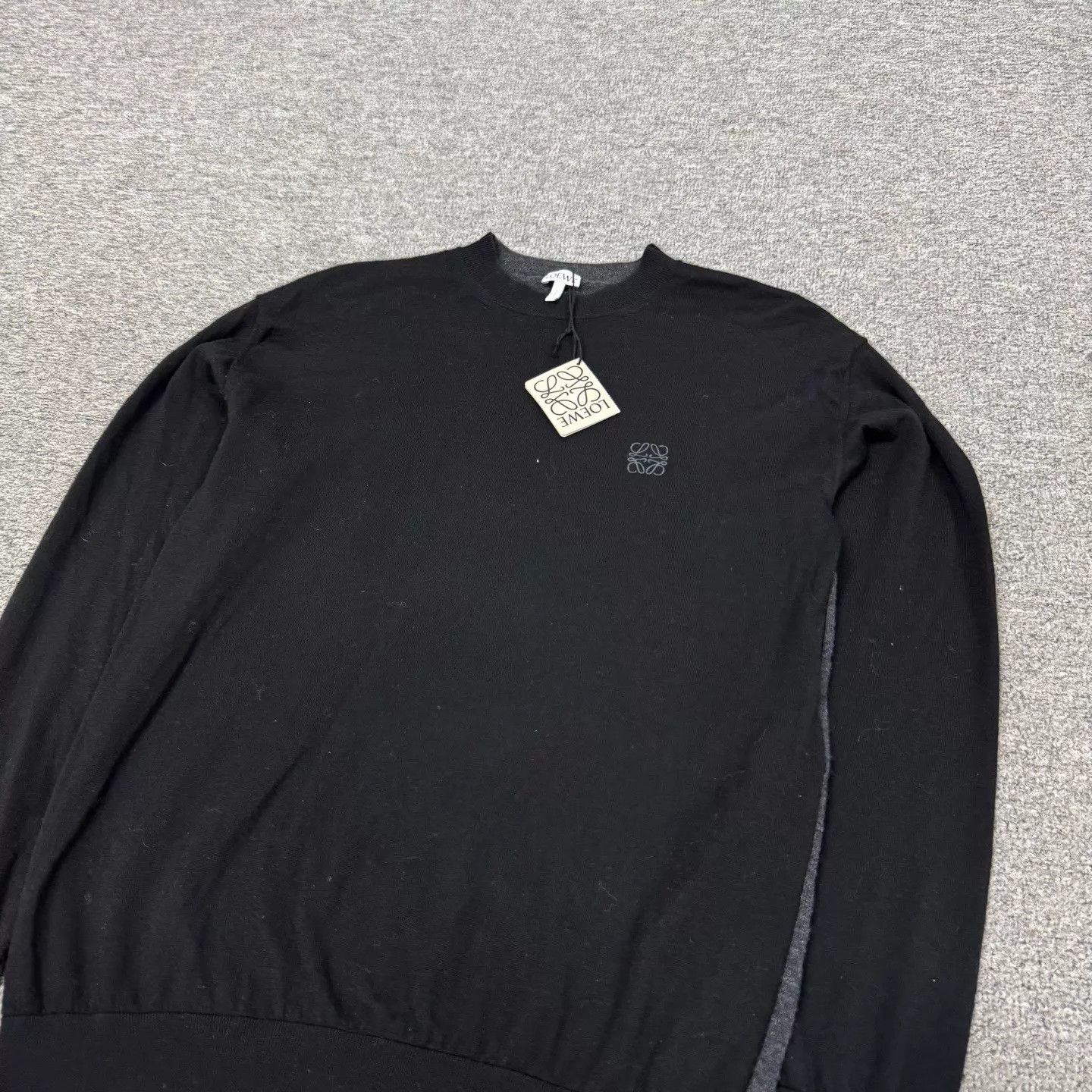 Loewe Loewe square logo crewneck knit sweater XS new with tags Size XS / US 0-2 / IT 36-38 - 4 Thumbnail