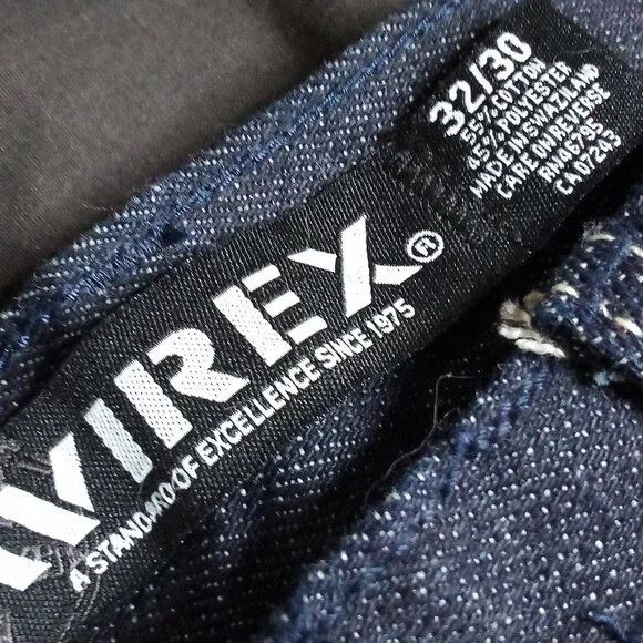 Avirex × Vintage Deadstock Vintage Y2K Avirex Baggy Denim Jeans Size US 32 / EU 48 - 4 Thumbnail