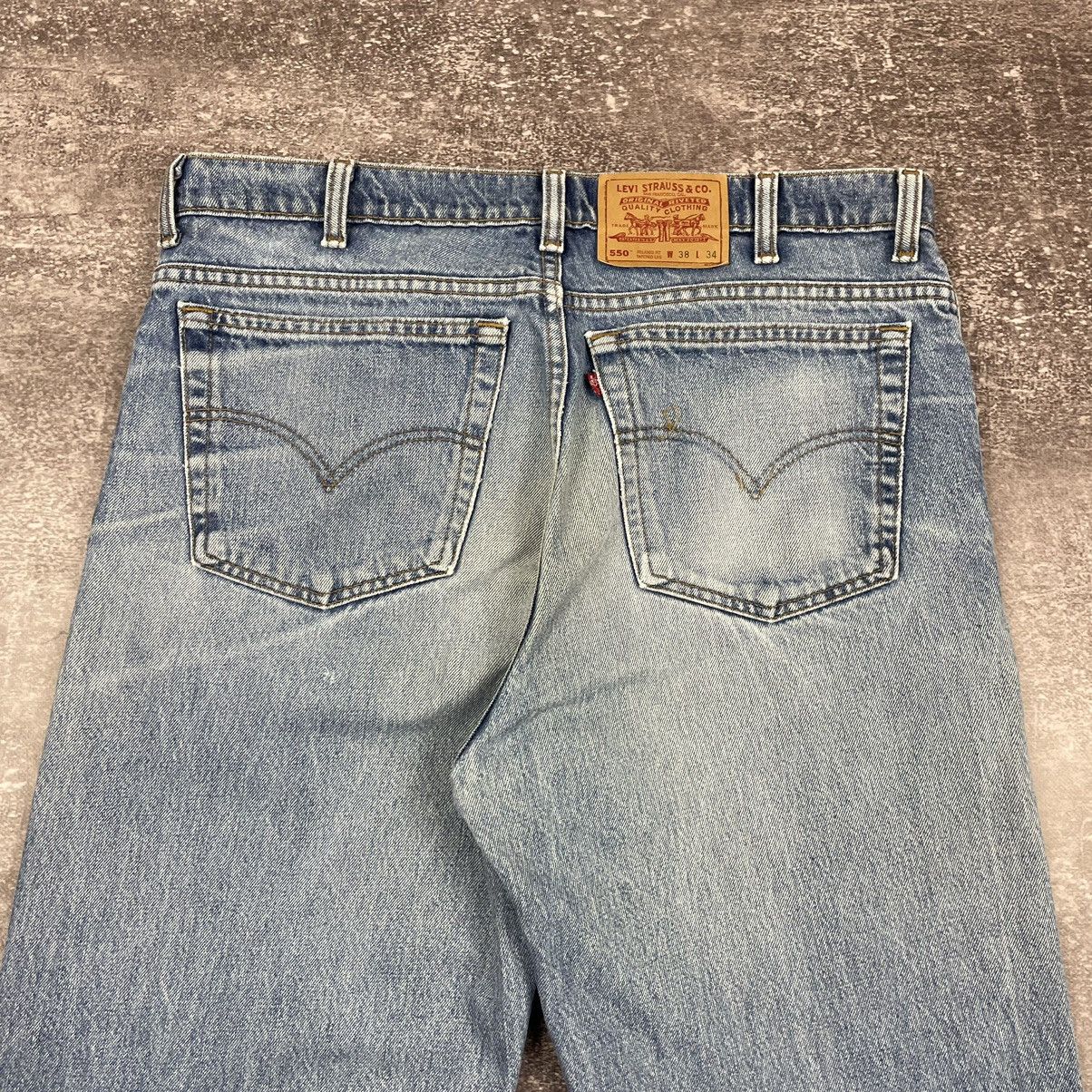 Levi's Vintage Levi’s 550 Relaxed Fit Made in Canada Denim Jeans Size US 38 / EU 54 - 2 Thumbnail