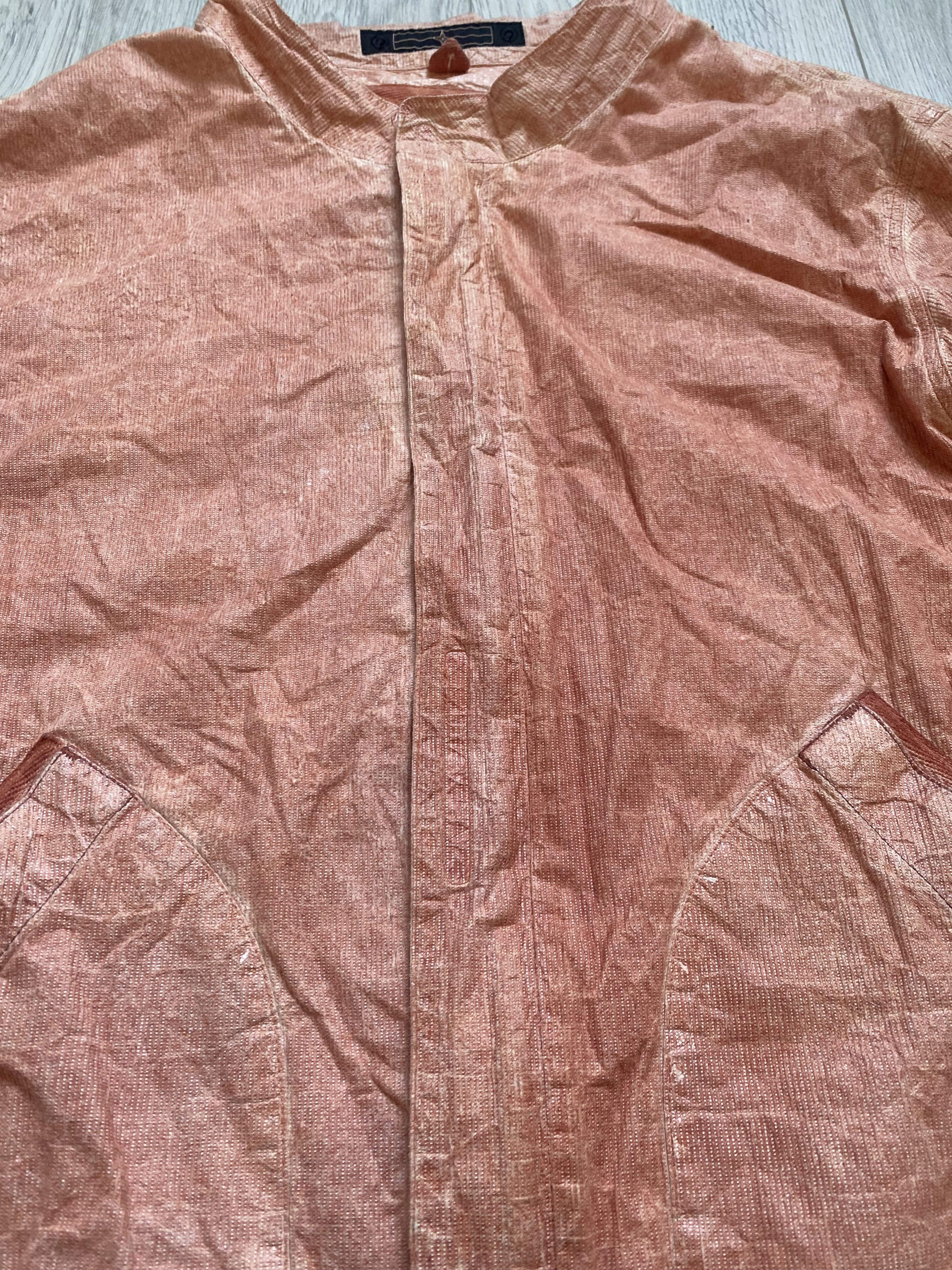 Stone Island Stone Island Denims S/S 2009 Vintage Tyvek Bomber Jacket Size US XL / EU 56 / 4 - 3 Thumbnail