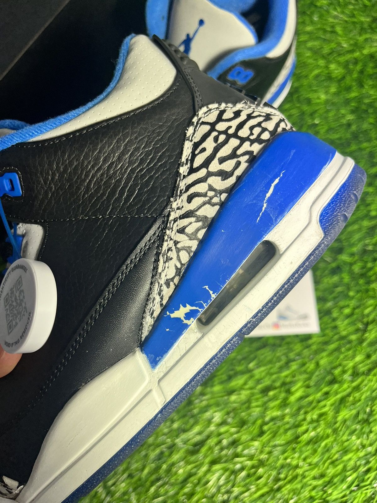 Jordan Brand × Nike jordan 3 sport blue size 8.5 Size US 8.5 / EU 41-42 - 10 Thumbnail
