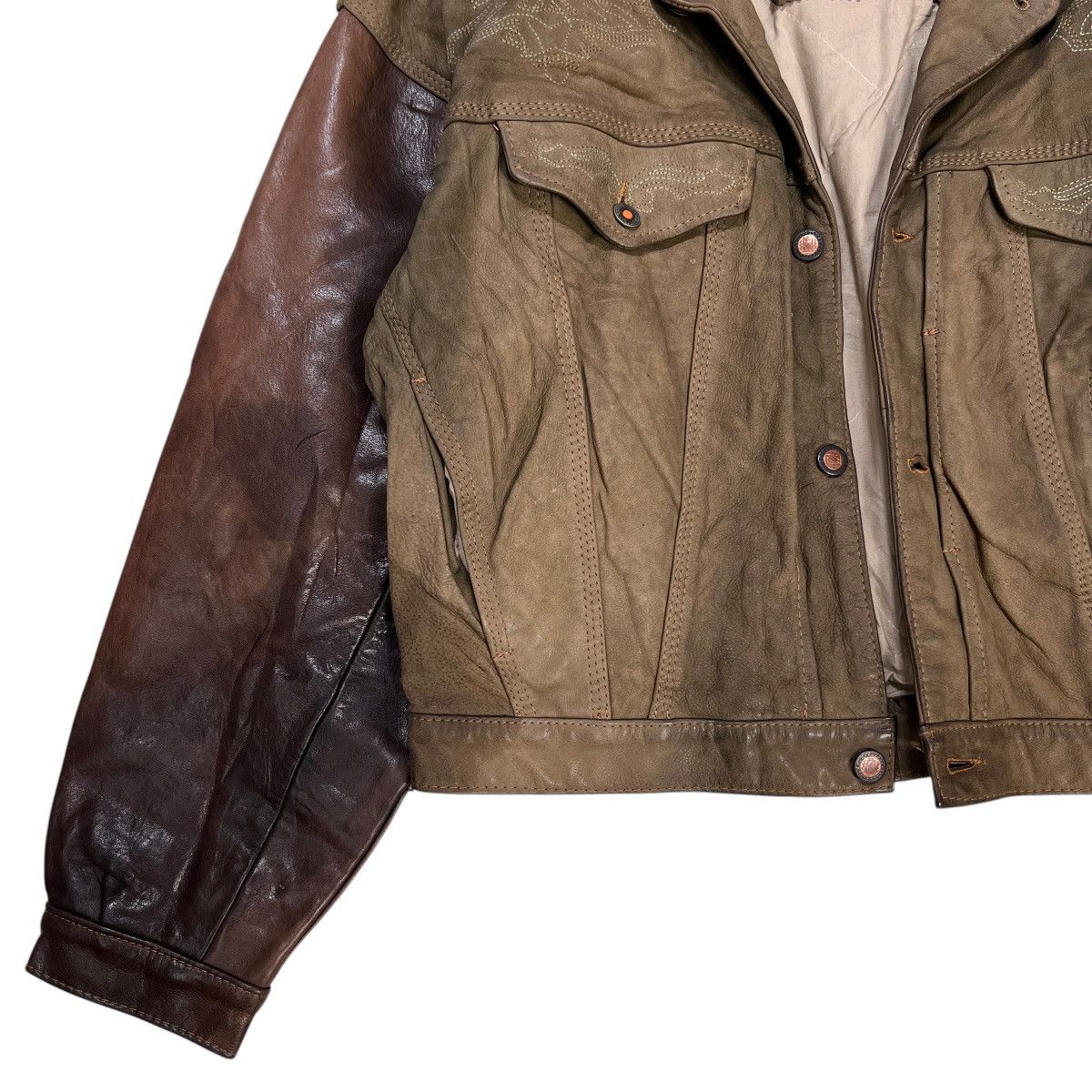 Artisan Outfitters 💥 Vintage Kudsak Artisanal Industrial Product Leather Jacket Size US L / EU 52-54 / 3 - 6 Thumbnail