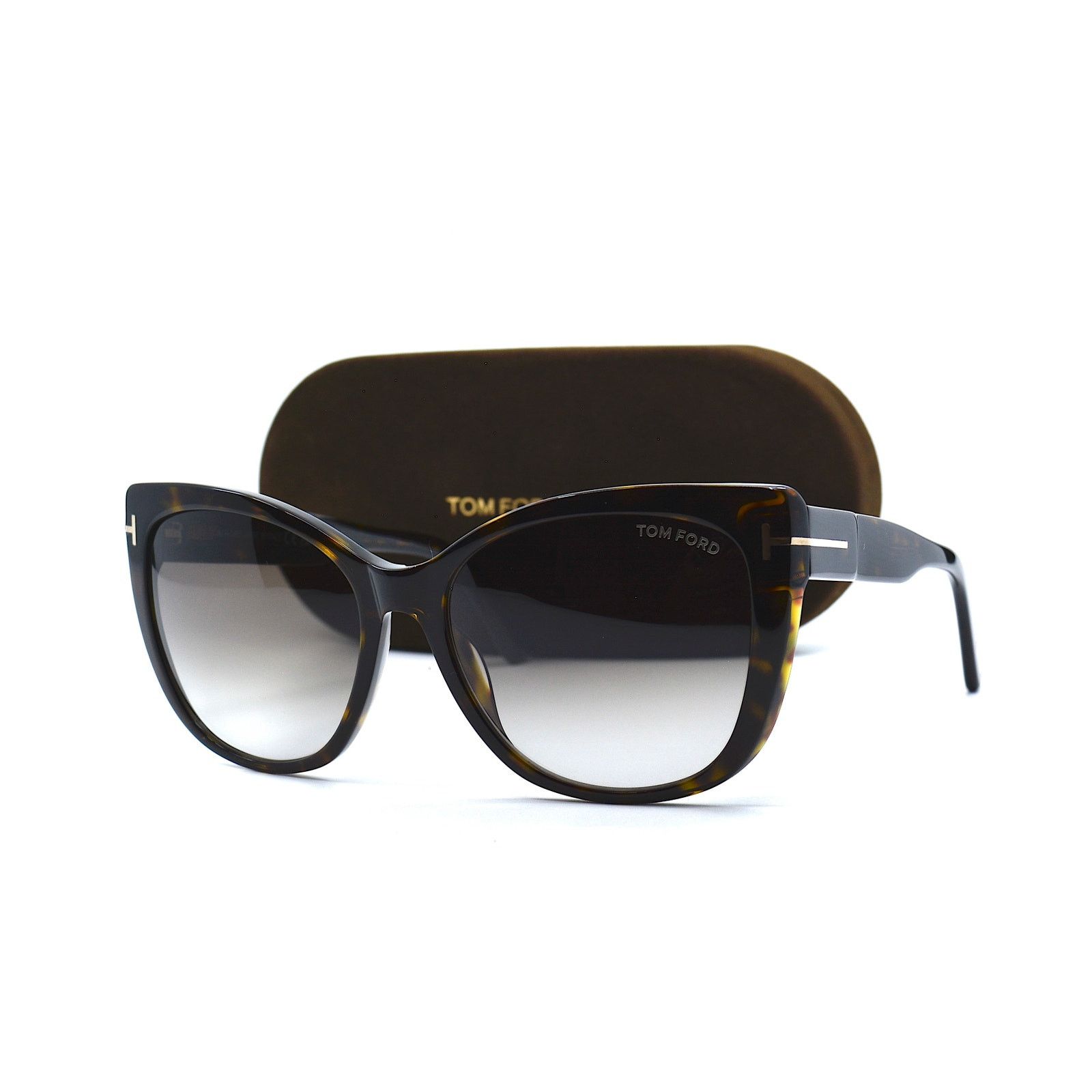 Tom Ford TOM FORD NORA TF937 52K HAVANA BROWN GRADIENT SUNGLASSES Size ONE SIZE - 14 Thumbnail