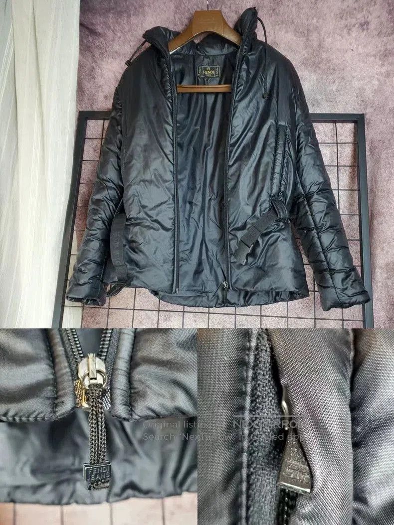 Fendi Fendi Vintage Cotton Puffer Coat. Size US M / EU 48-50 / 2 - 2 Thumbnail