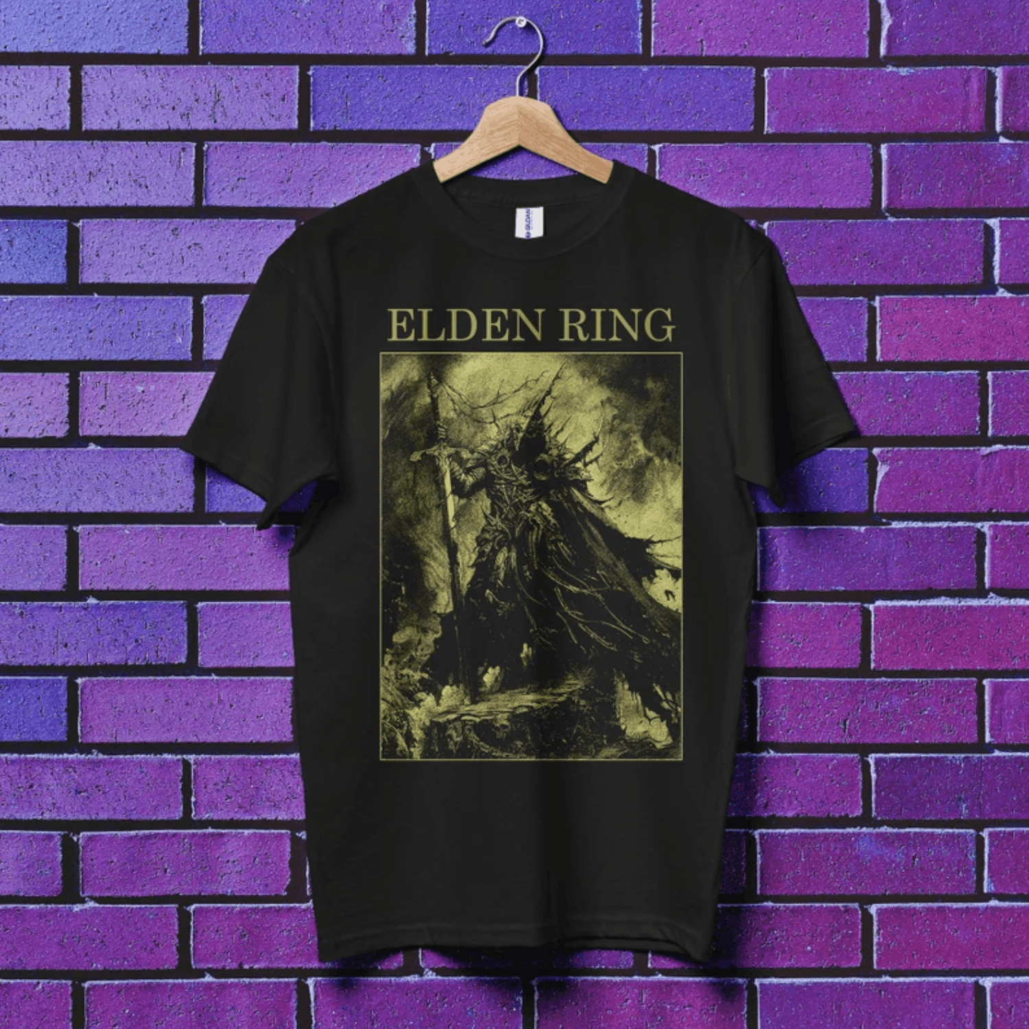 Vintage Elden Ring - T-Shirt, gothic, goth, dark souls, bloodborne Size US L / EU 52-54 / 3 - 1 Thumbnail
