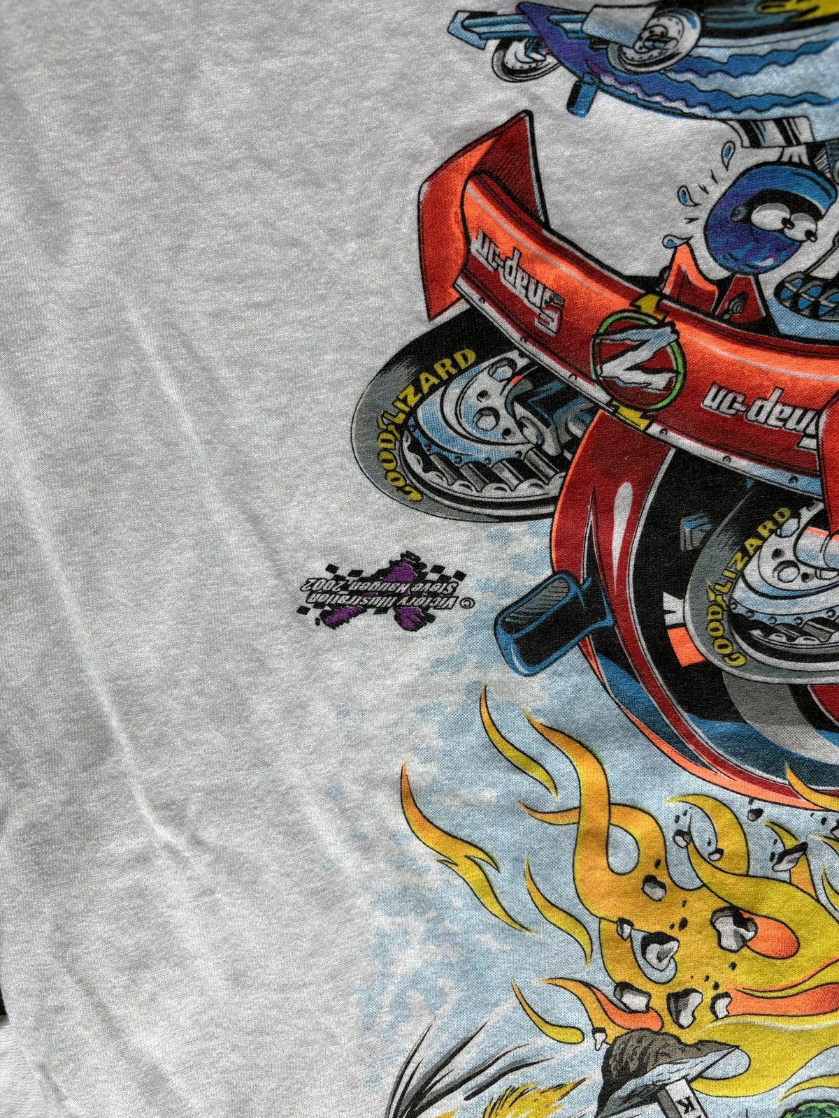 Vintage Vintage Y2K Snap On Dougzilla Graphic Tee Size US XL / EU 56 / 4 - 3 Thumbnail