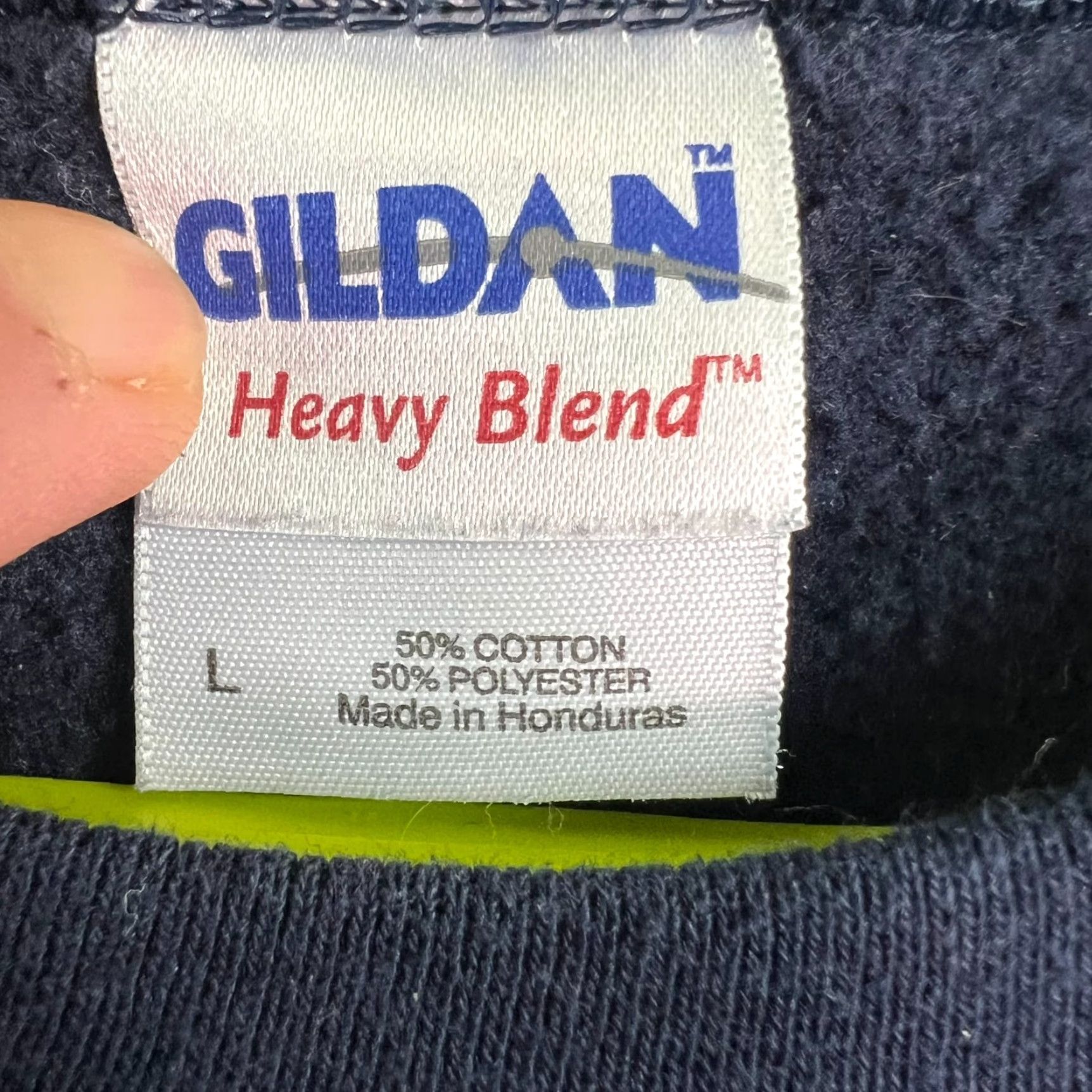 Gildan Gildan Sweatshirt Milwaukee Summerfest Blue Gildan Heavy Blend Adult L Crew Neck Graphic Print Unisex Size US L / EU 52-54 / 3 - 4 Thumbnail