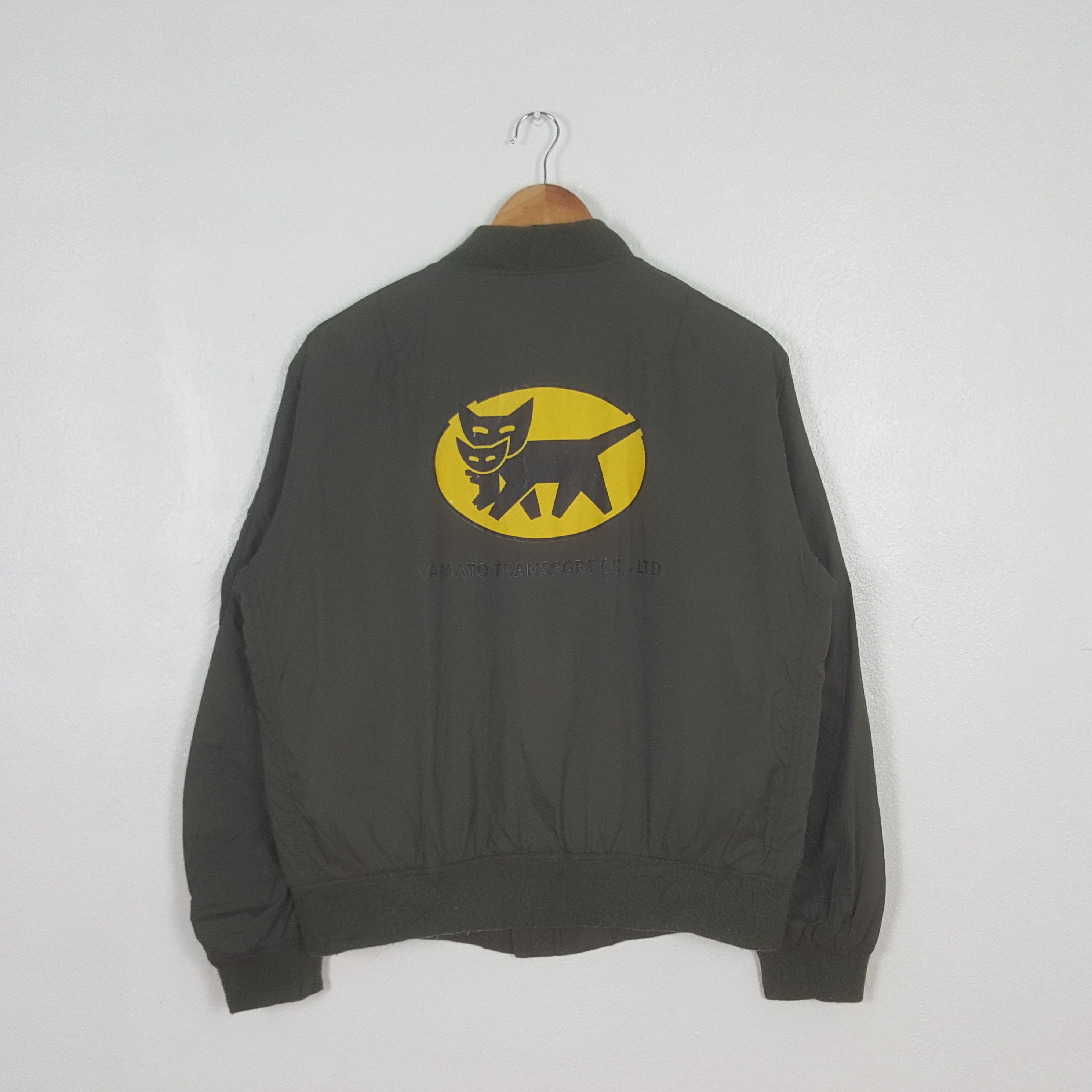 Japanese Brand Vintage Yamato Transport Japanese Bombers Jacket C311N8 Size US M / EU 48-50 / 2 - 1 Thumbnail