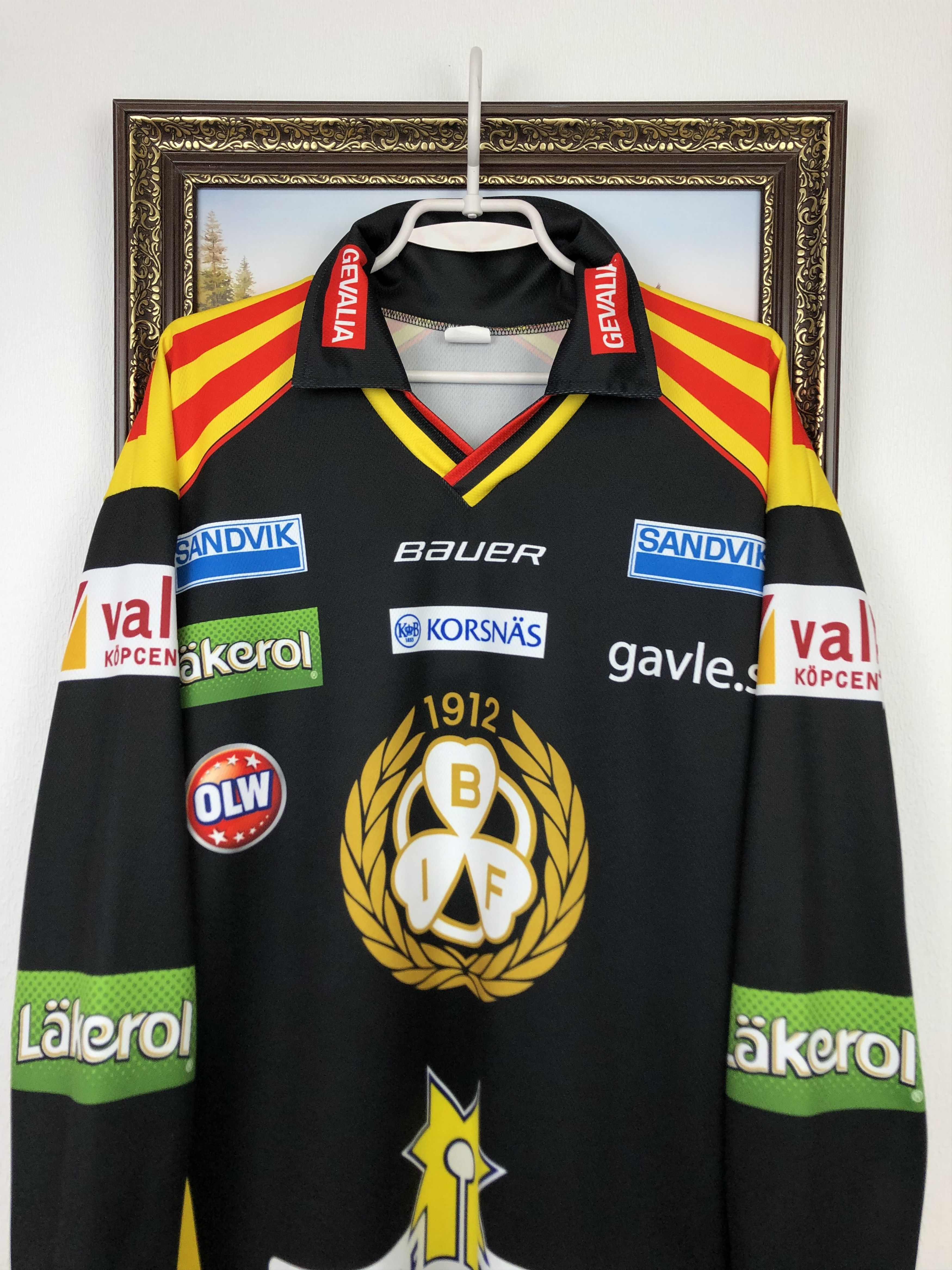 Vintage Vintage Brynäs IF Sweden Ice Hockey Jersey Mens Rare Hype Size US M / EU 48-50 / 2 - 2 Thumbnail