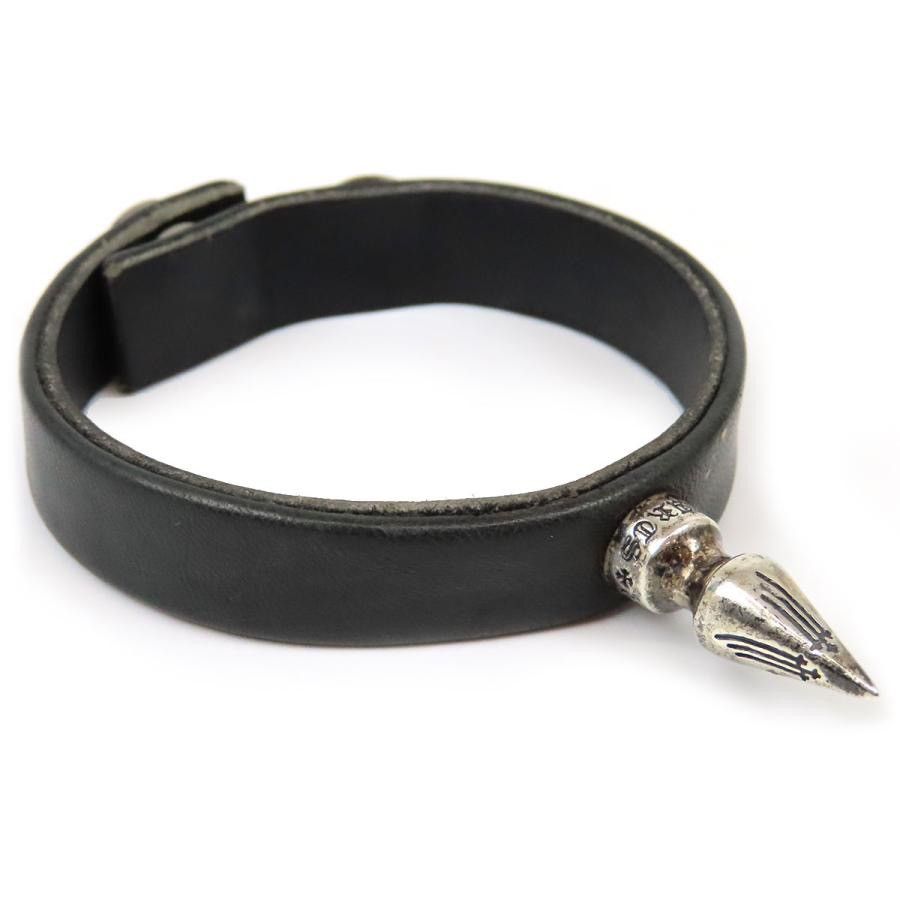 Chrome Hearts Chrome Hearts Spike Leather Bracelet Size ONE SIZE - 2 Thumbnail