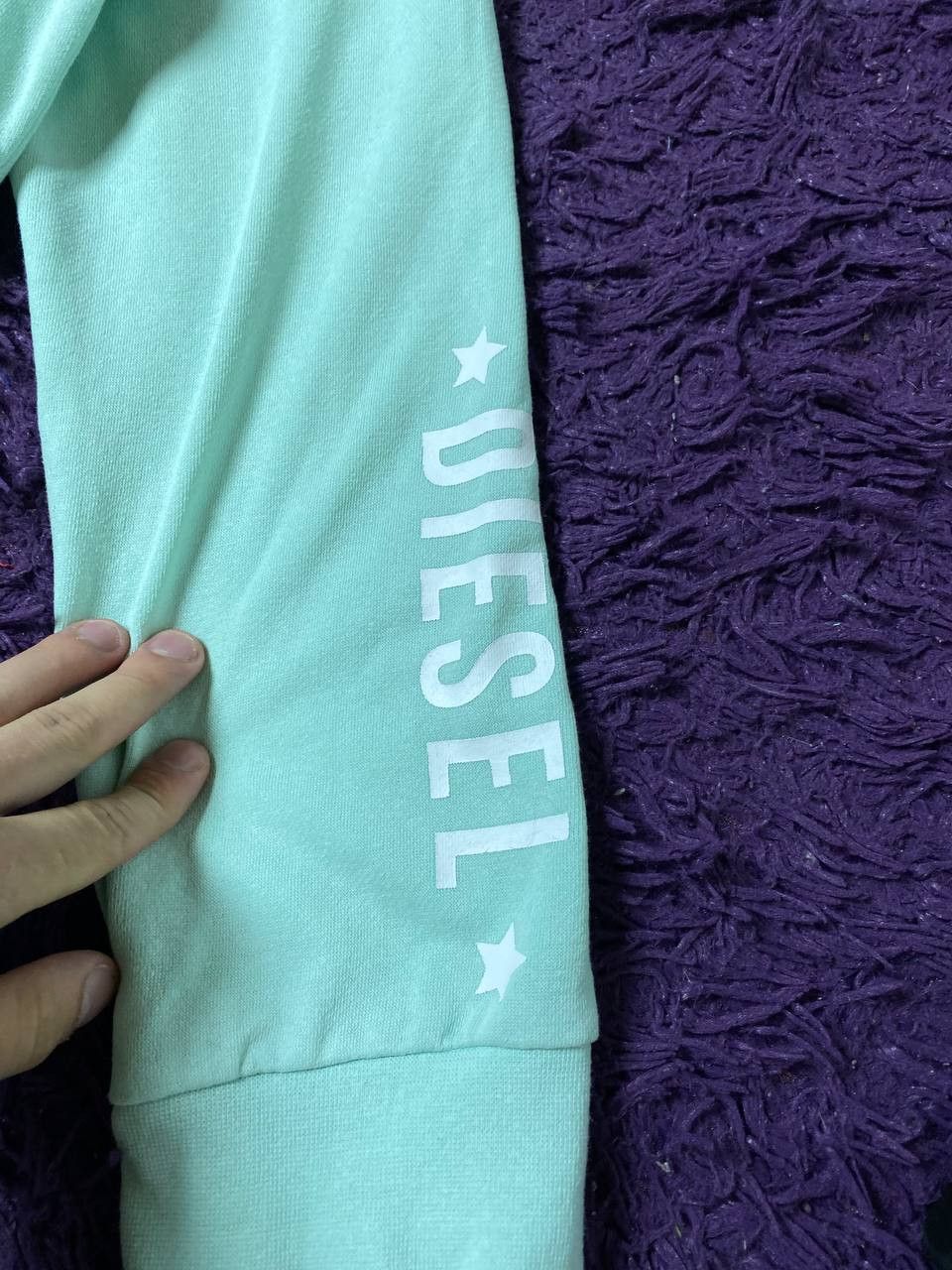 Diesel Zip Hoodie Print DIESEL Streetwear Y2K Size L / US 10 / IT 46 - 4 Thumbnail