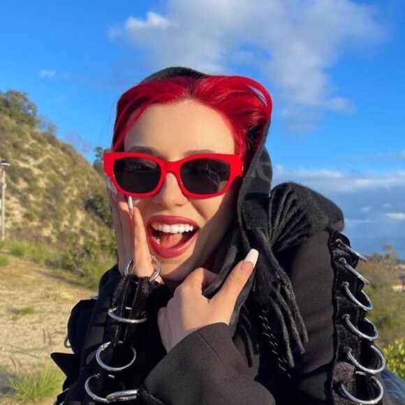 Celine 🕶️ New Celine CL40197U 66A Red/Smoke Sunglasses Size ONE SIZE - 2 Thumbnail