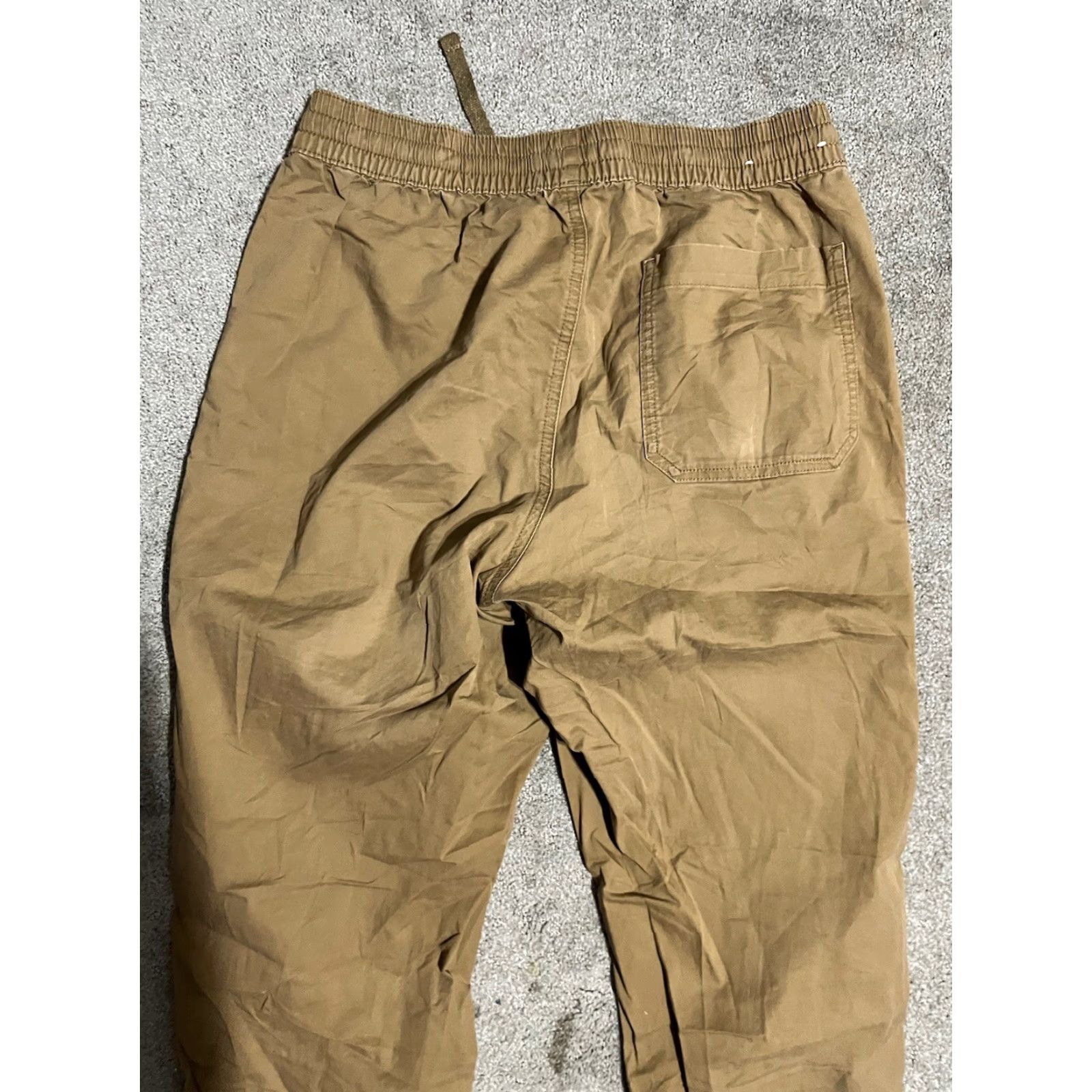 Uniqlo Uniqlo Men's Khaki Beige Cotton Spandex Jogger Pants Size S Regular Size US 29 - 4 Thumbnail