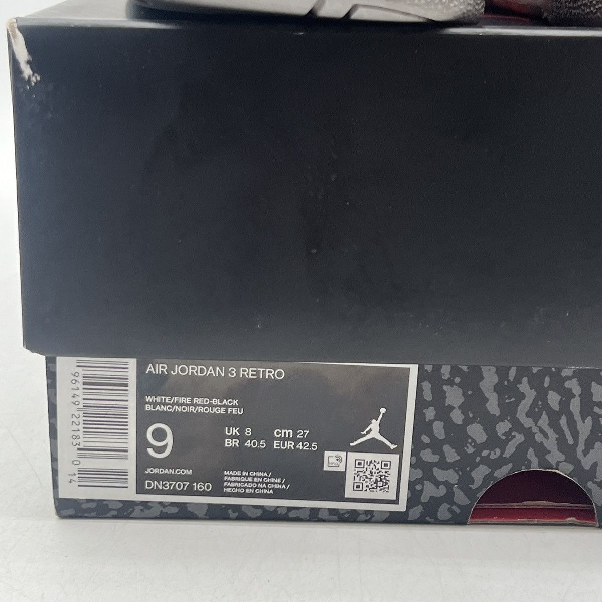 Jordan Brand Air Jordan 3 Fire Red Size US 9 / EU 42 - 6 Thumbnail