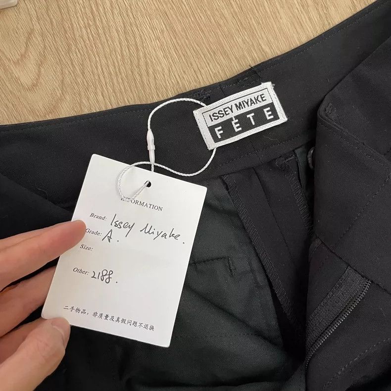 Issey Miyake issey miyake size:2 Woolen trousers Size US 26 / EU 42 - 3 Thumbnail