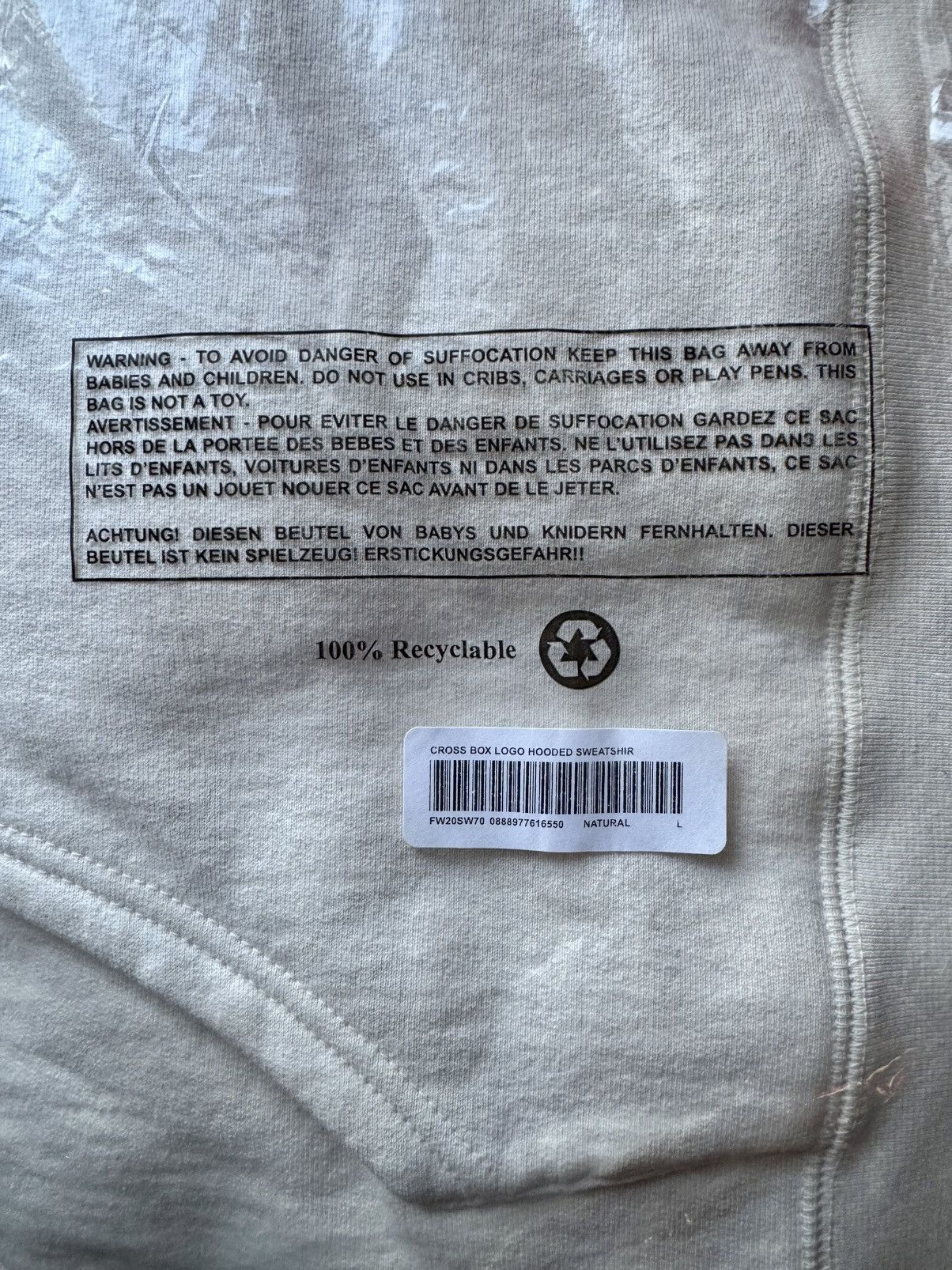 Supreme Supreme Cross Box Logo Hoodie Size US L / EU 52-54 / 3 - 2 Thumbnail