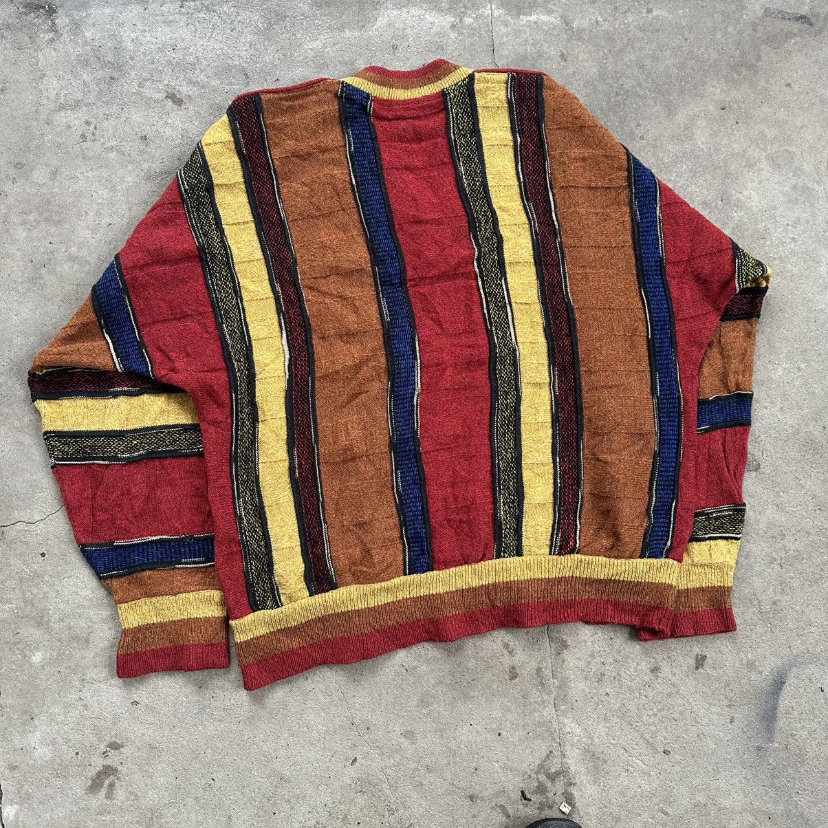 Carlo Colucci Rare Luxury Sweater Carlo Colluci In Style Coogi Avant-Garde Size US L / EU 52-54 / 3 - 7 Thumbnail