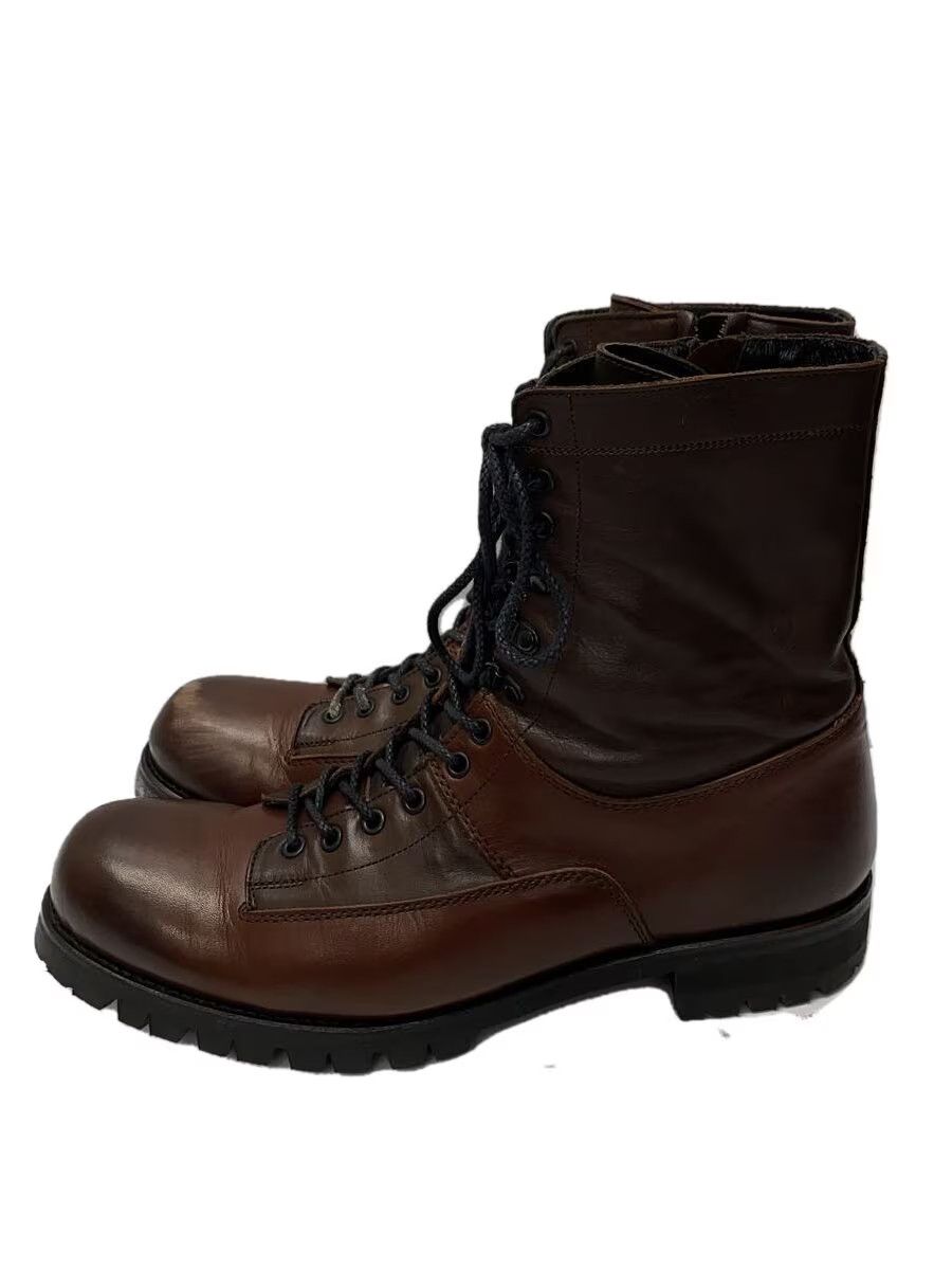 Yohji Yamamoto Pour Homme Leather Combat Boots Size US 9.5 / EU 42-43 - 1 Thumbnail