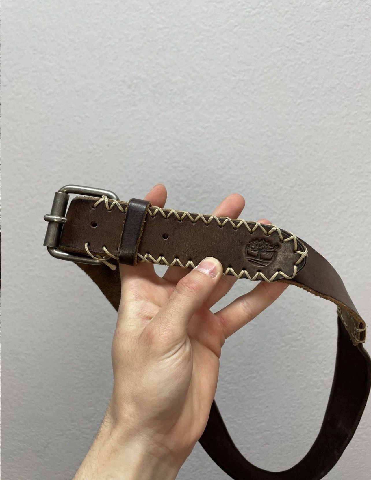 Hysteric Glamour Vintage Leather Belt Y 2K Rhinestones Punk Metal Avant Garde Size 34 - 9 Thumbnail