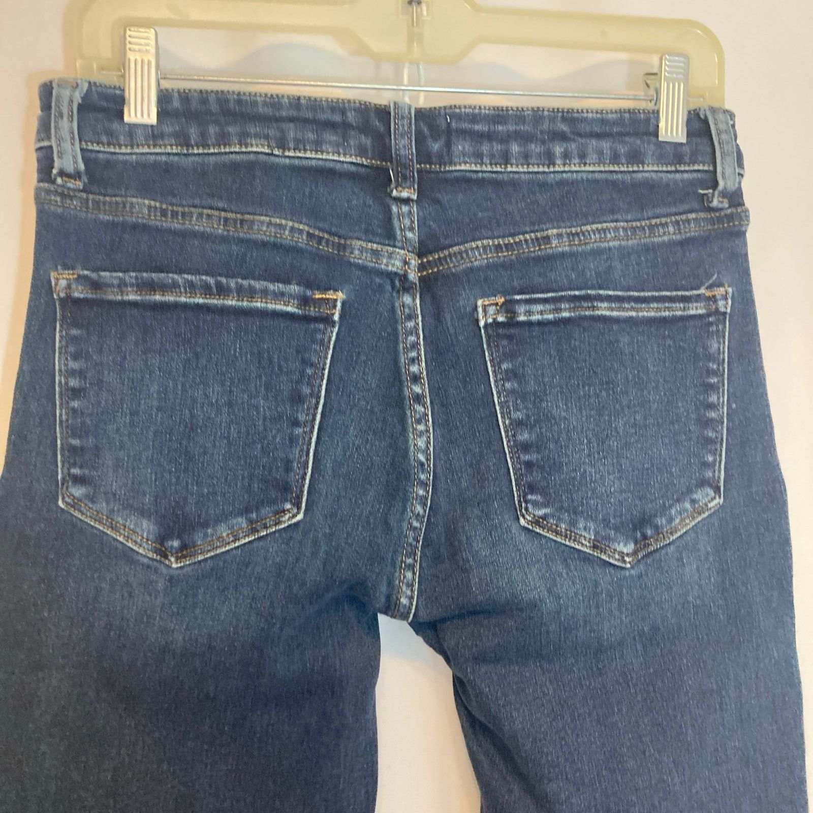 Other Vervet Blue Denim Mid Rise Skinny Pants Classic Jeans Size 29" - 6 Thumbnail