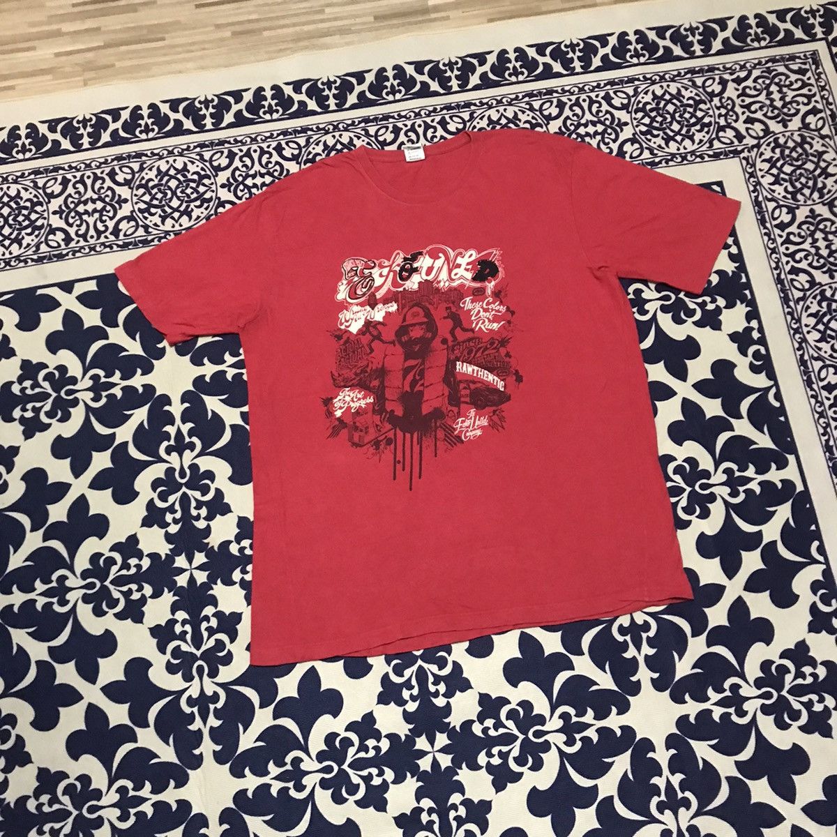 Ecko Unltd. ECKO UNLTD THE ART OF PROGRESS RARE GRAFFIC TEE Size US XXL / EU 58 / 5 - 1 Thumbnail