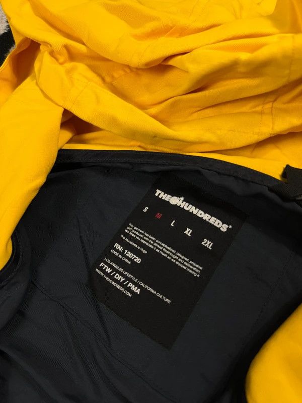 The Hundreds The Hundreds M Windbreaker Jacket White Navy Yellow Size US M / EU 48-50 / 2 - 4 Thumbnail