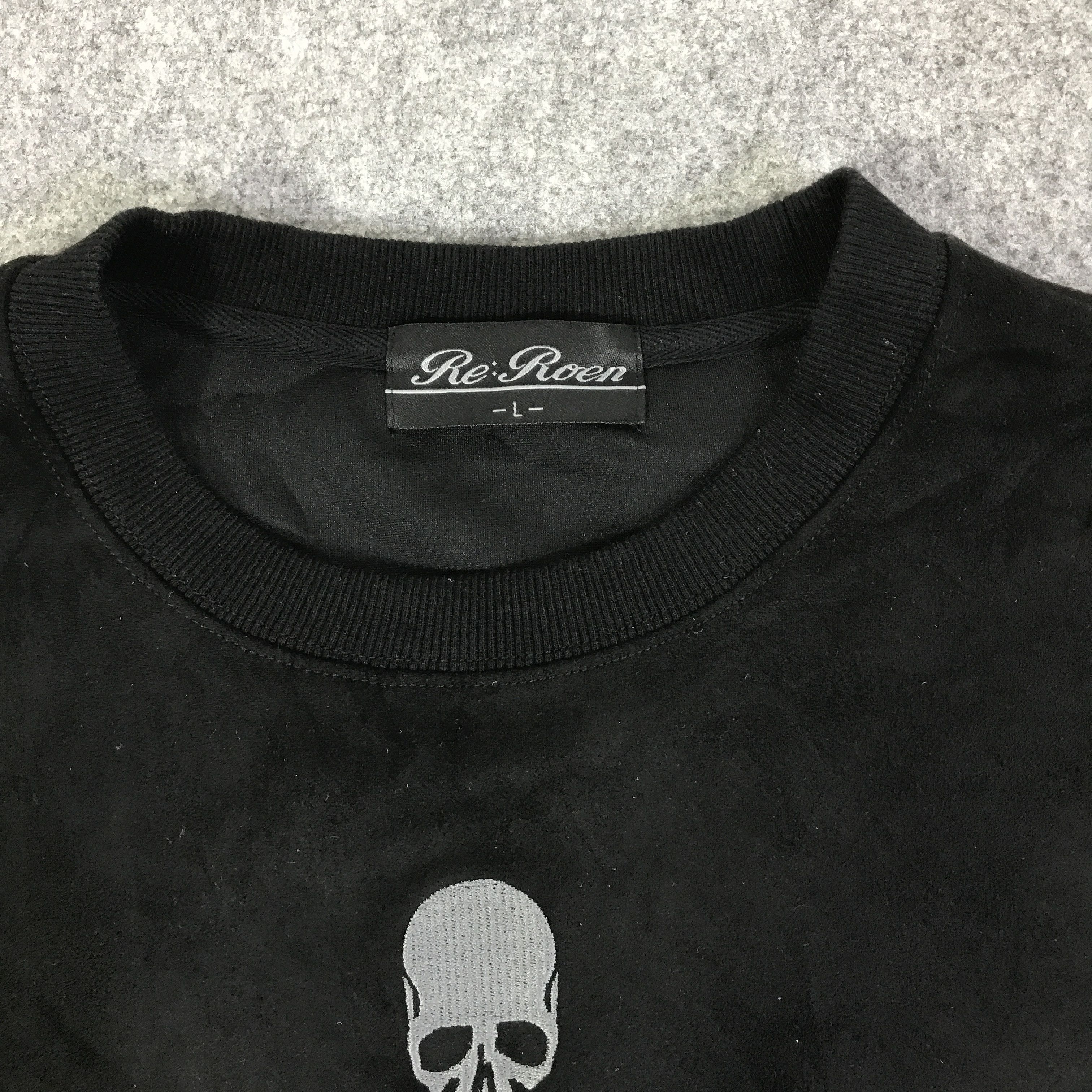 Roen GOTHIC JAPAN ROEN DESIGN SKULL SWEATSHIRT K53B26 Size US L / EU 52-54 / 3 - 8 Thumbnail