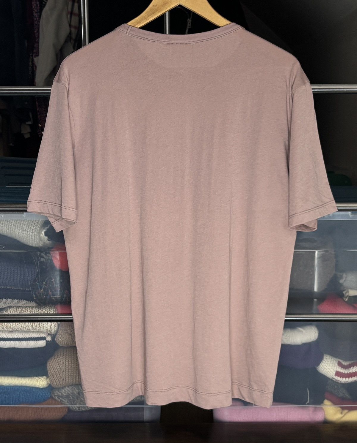 Dries Van Noten Dries Van Noten Sequin Palm Tree Salmon T-Shirt Size US S / EU 44-46 / 1 - 4 Thumbnail