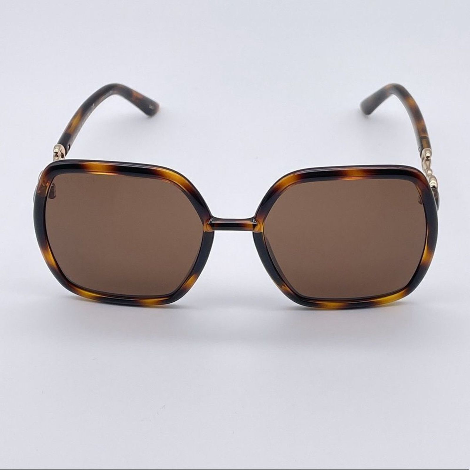 Gucci BRAND NEW GUCCI GG0890S 002 Havana Women Sunglasses Size ONE SIZE - 2 Thumbnail
