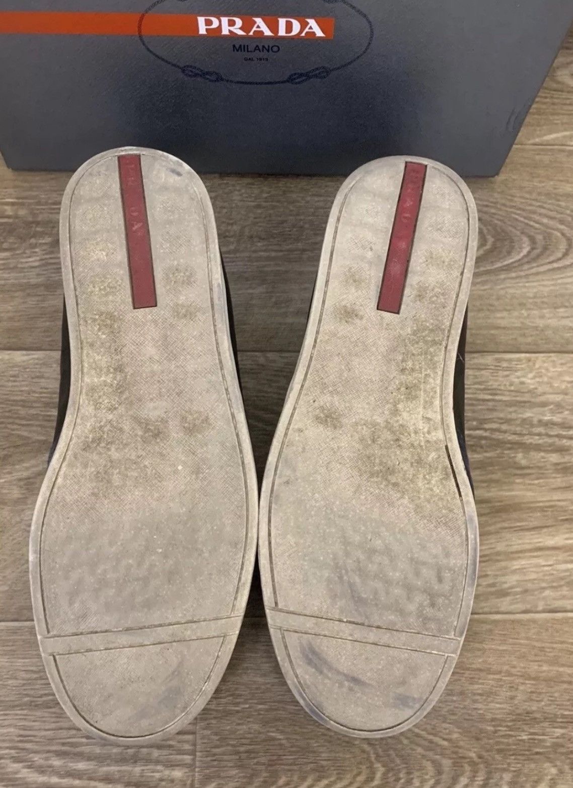 Prada Prada slip one size 13 US gray/black Size US 13 / EU 46 - 6 Thumbnail