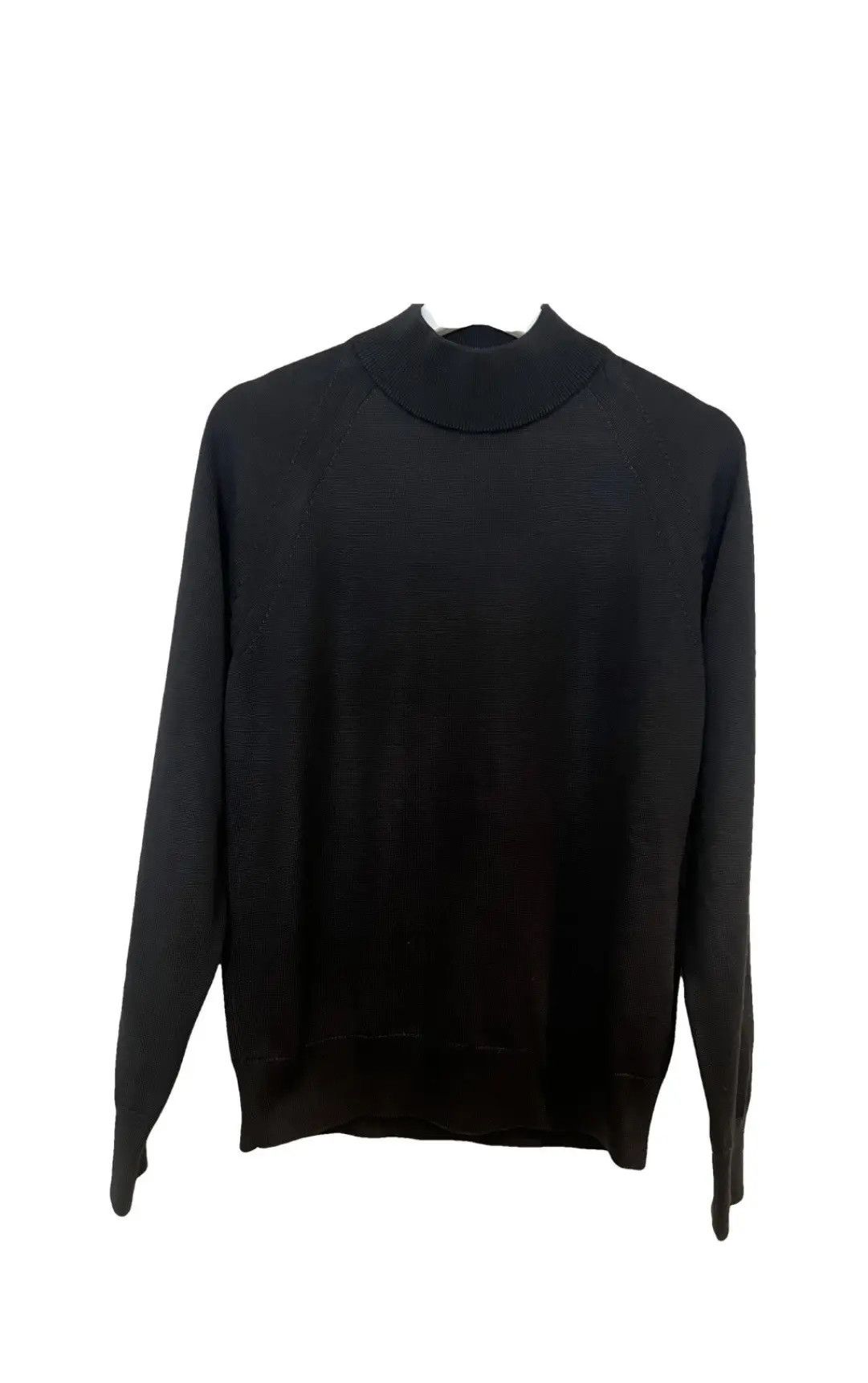 Tom Ford CC000020 Silk Knitwear & Sweatshirt in Black Size US M / EU 48-50 / 2 - 1 Thumbnail